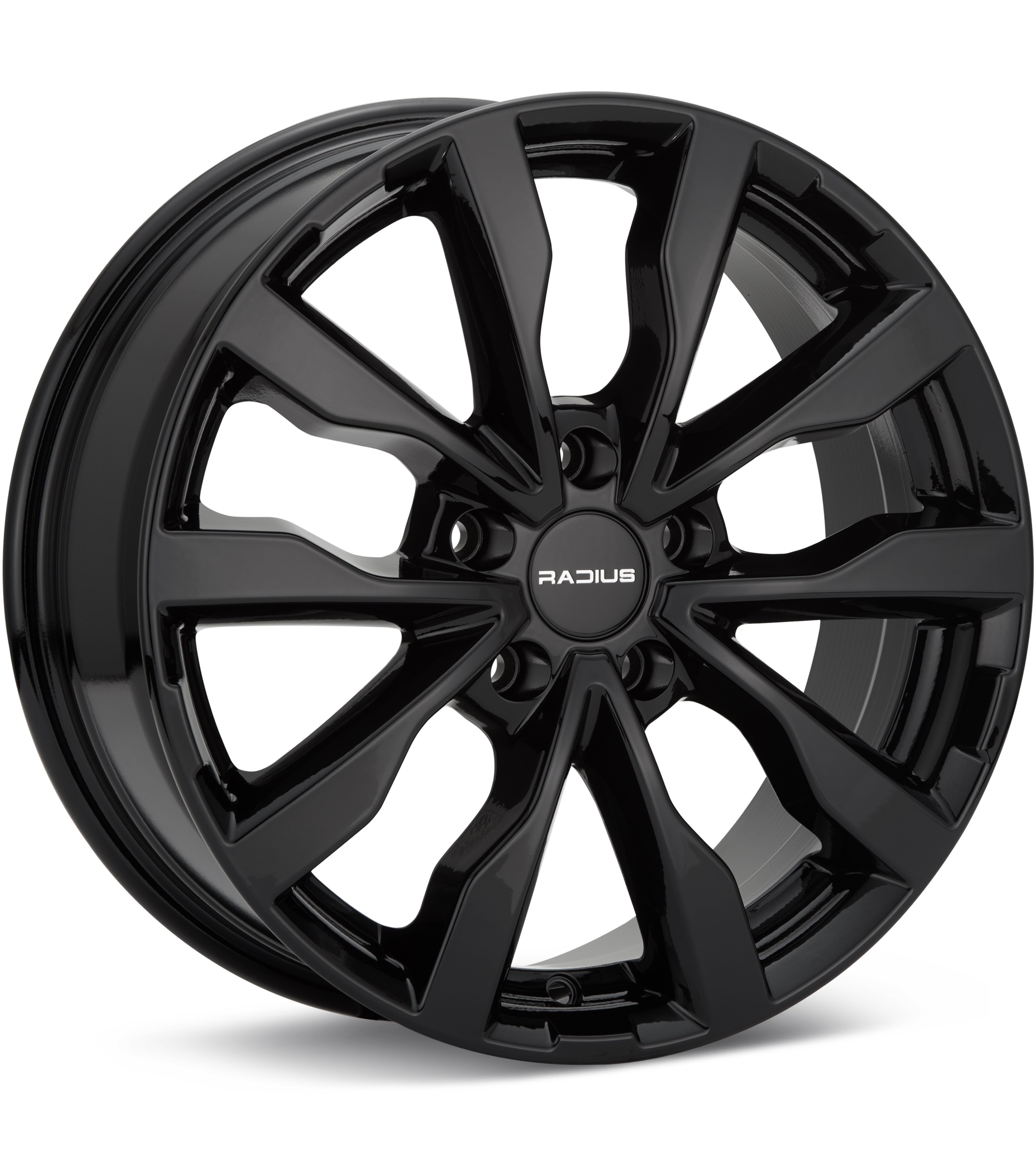 RADIUS WI15 Gloss Black Wheels 20 In 20x8 +45