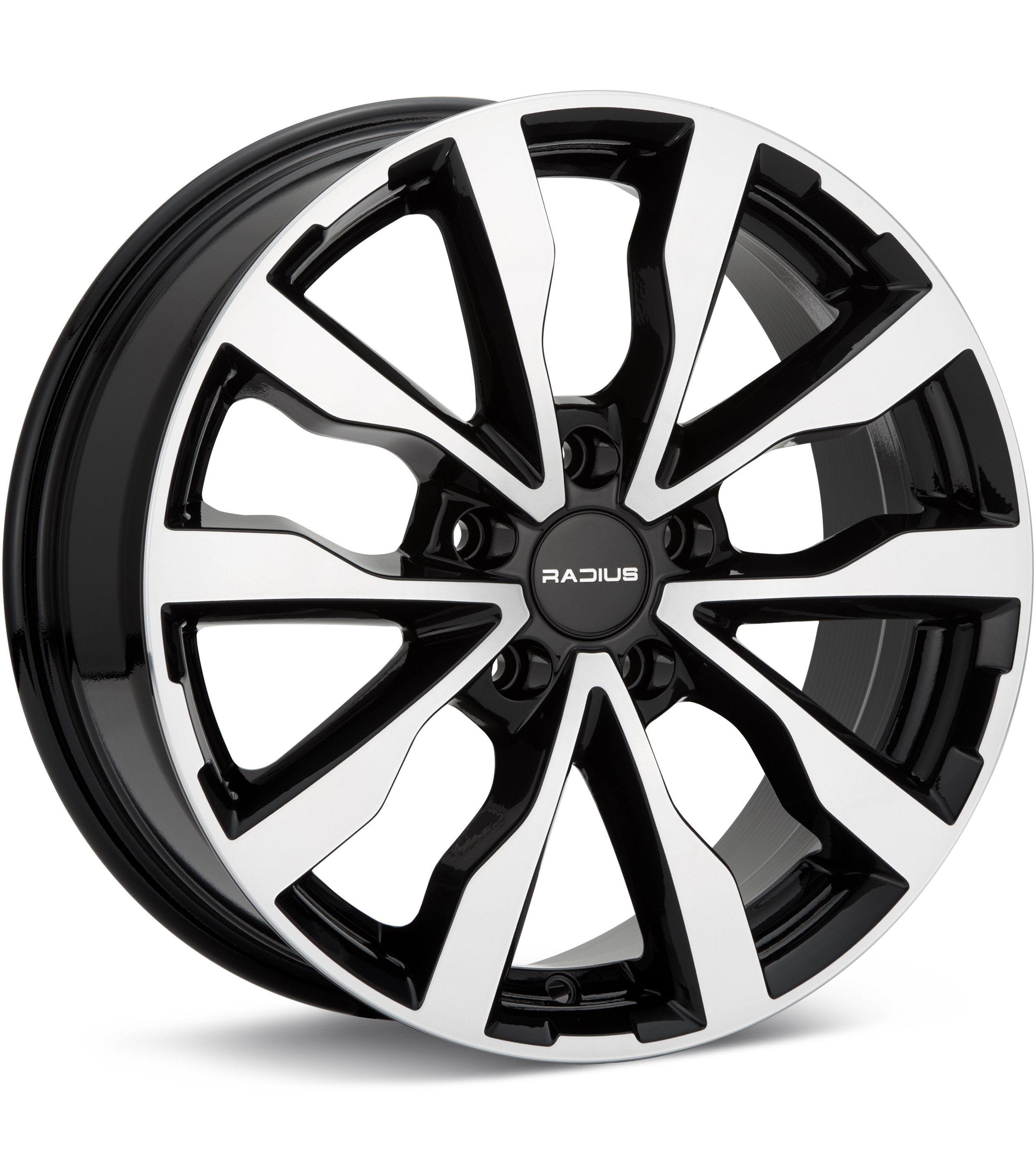 RADIUS WI15 Machined w/Black Accent Wheels 20 In 20x8 +41
