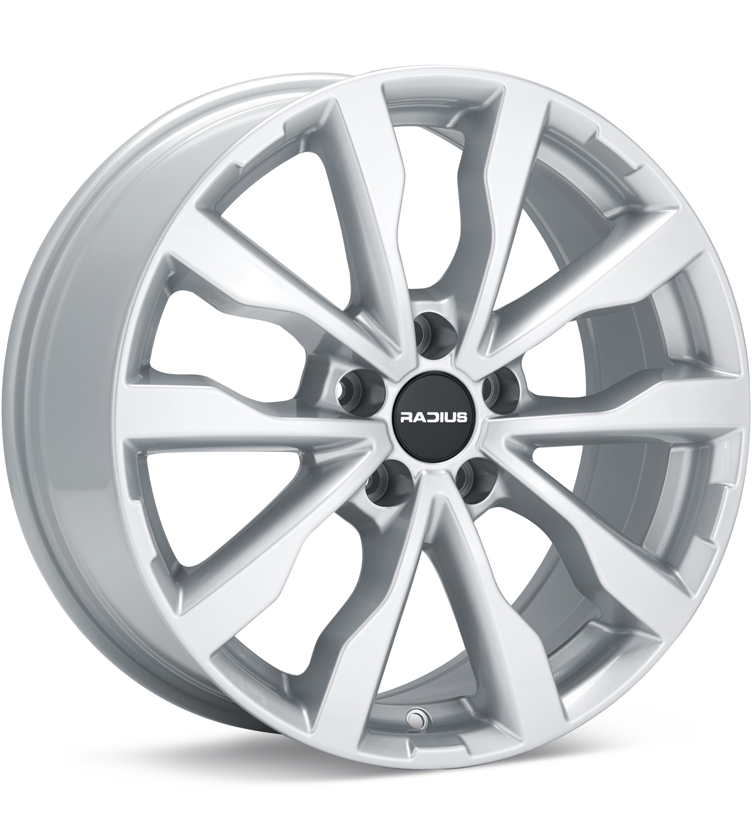 RADIUS WI15 Silver Wheels 16 In 16x6.5 40