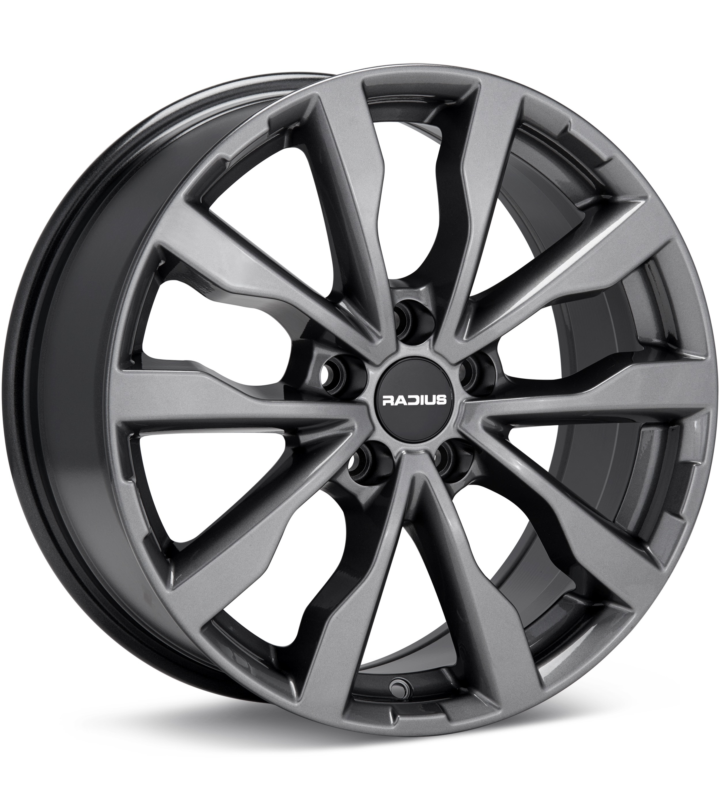 RADIUS WI15 Titanium Gunmetal Wheels 20 In 20x8 +41