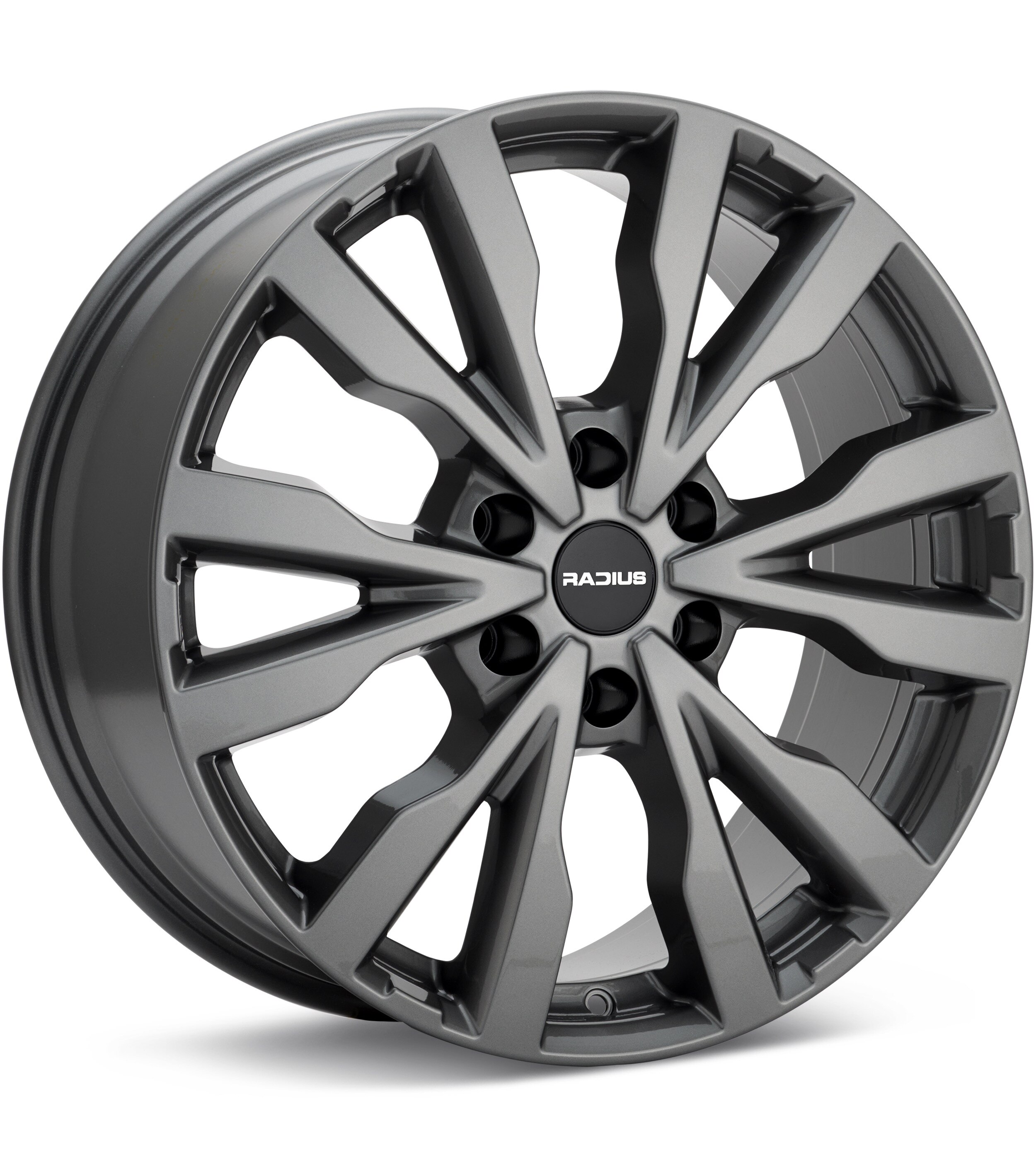 RADIUS WI15HL Titanium Wheels 20 In 20x8.5 +44 WI15HL085613544T