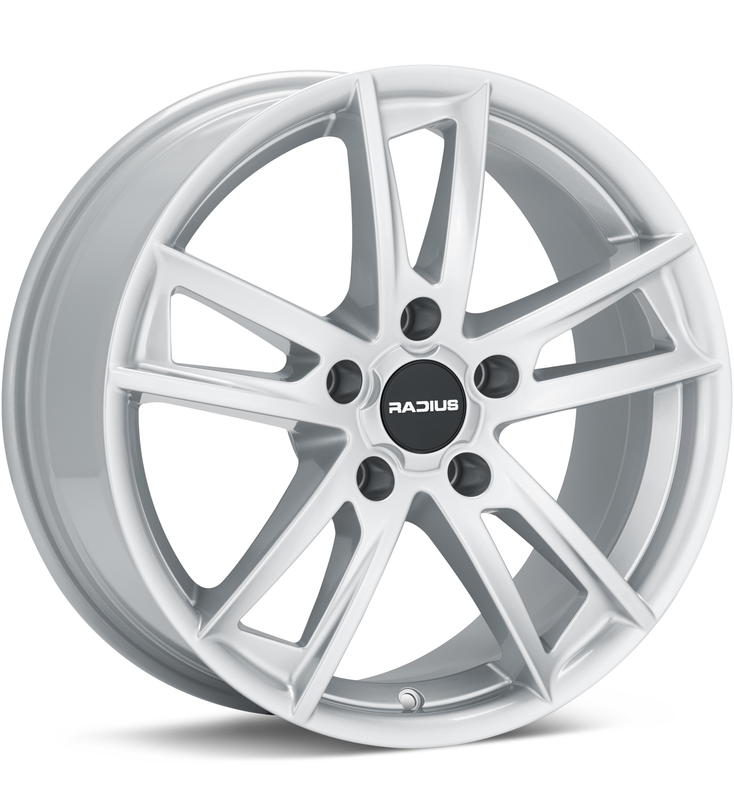 RADIUS WI22 Silver Wheels 15 In 15x6 35