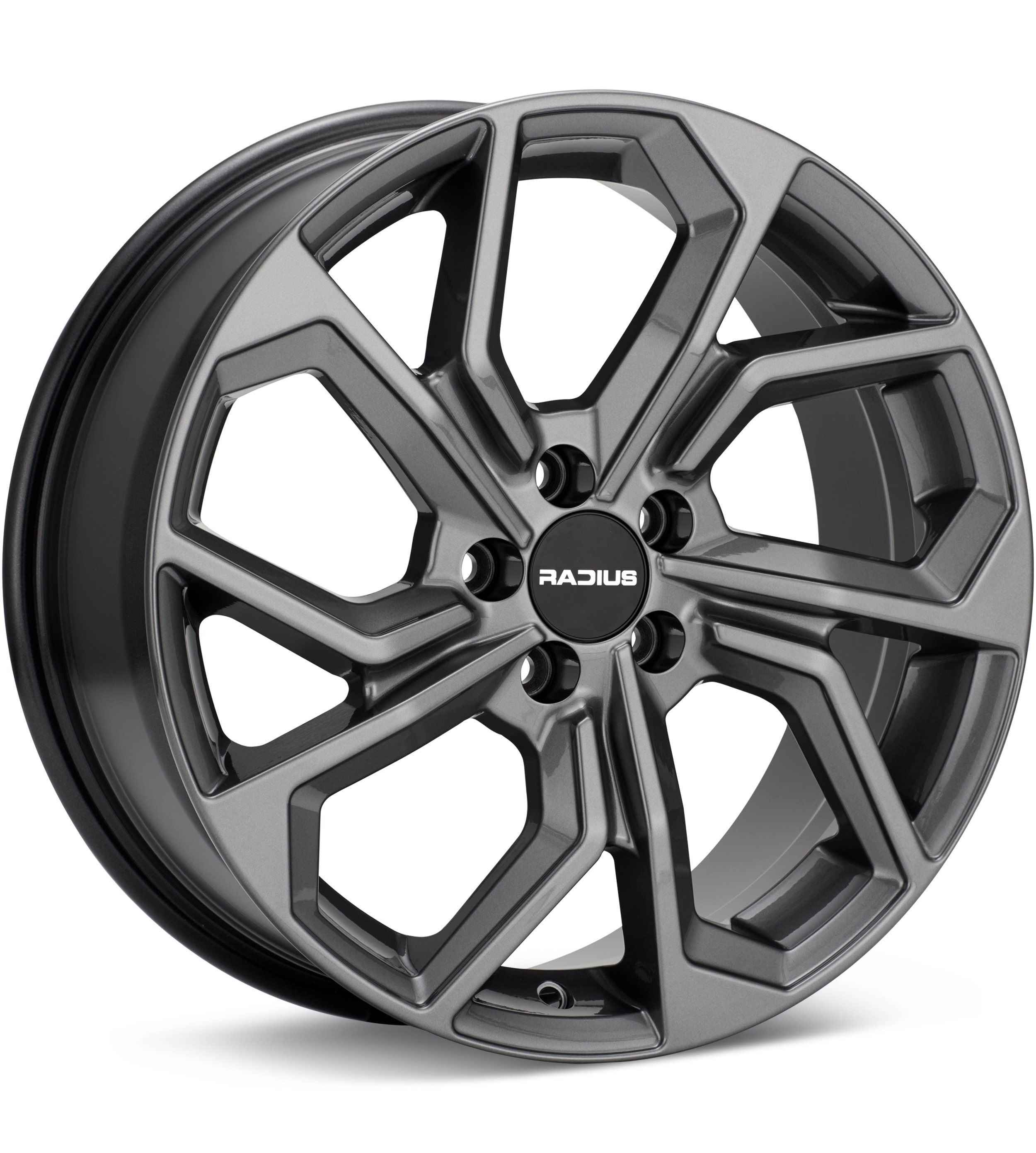 RADIUS WI23 Titanium Gunmetal Wheels 20 In 20x8 +45