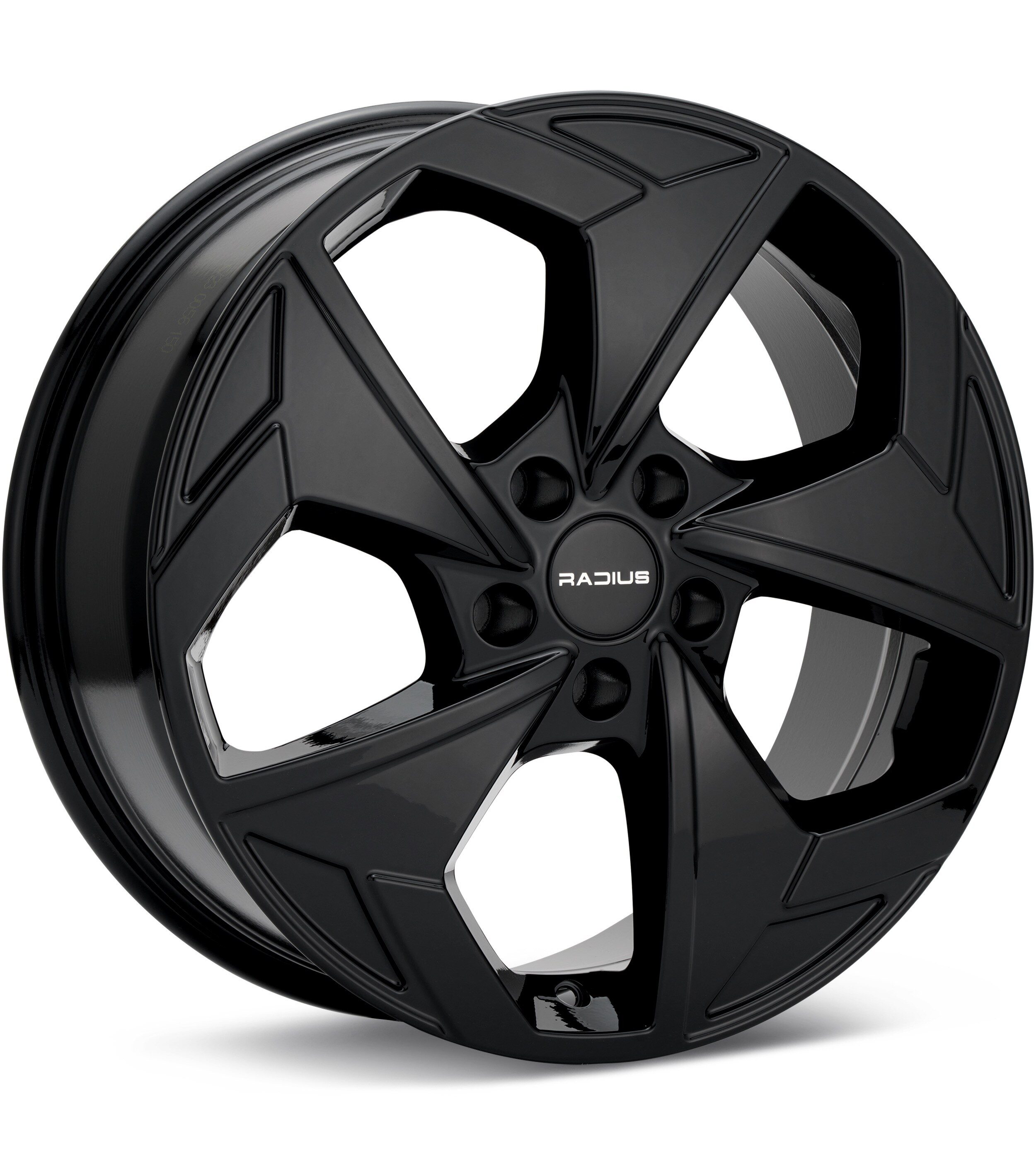 RADIUS WI29 Gloss Black Wheels 18 In 18x7.5 +40