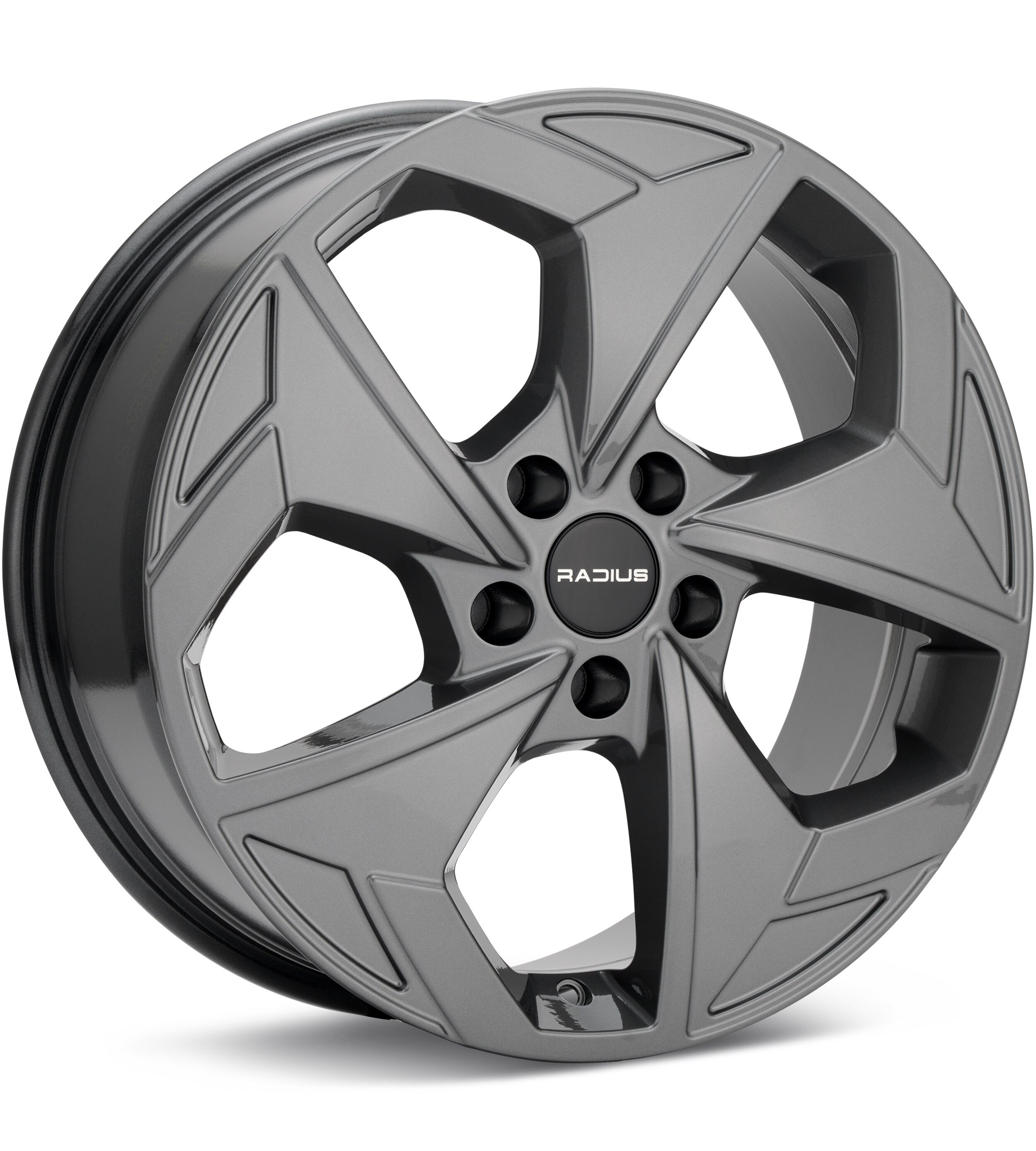 RADIUS WI29 Titanium Gunmetal Wheels 18 In 18x7.5 +40