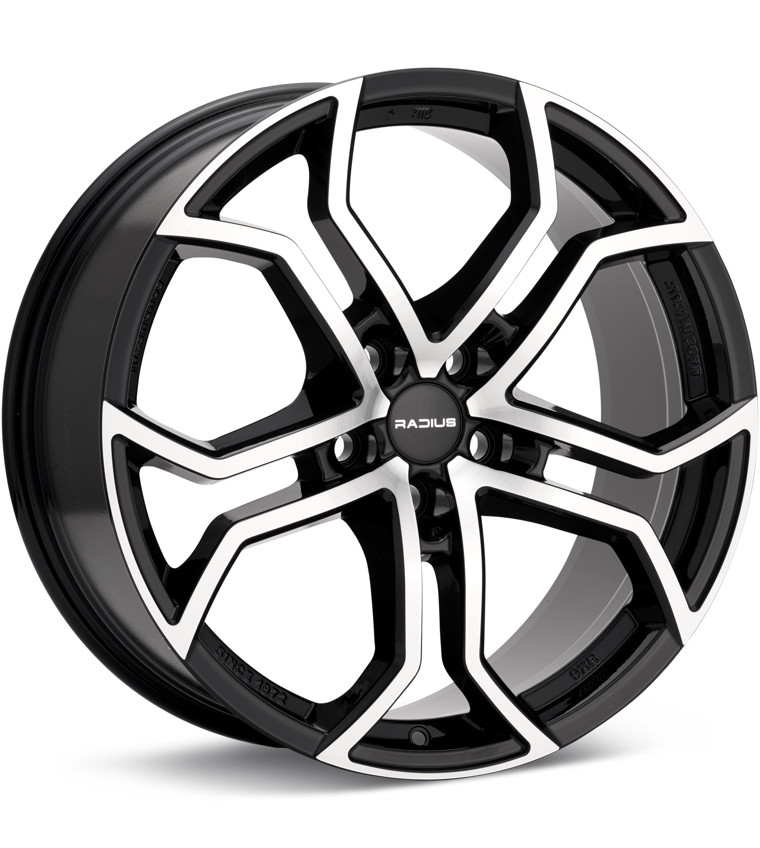RADIUS WI35 Machined w/Black Accent Wheels 20 In 20x9 +30