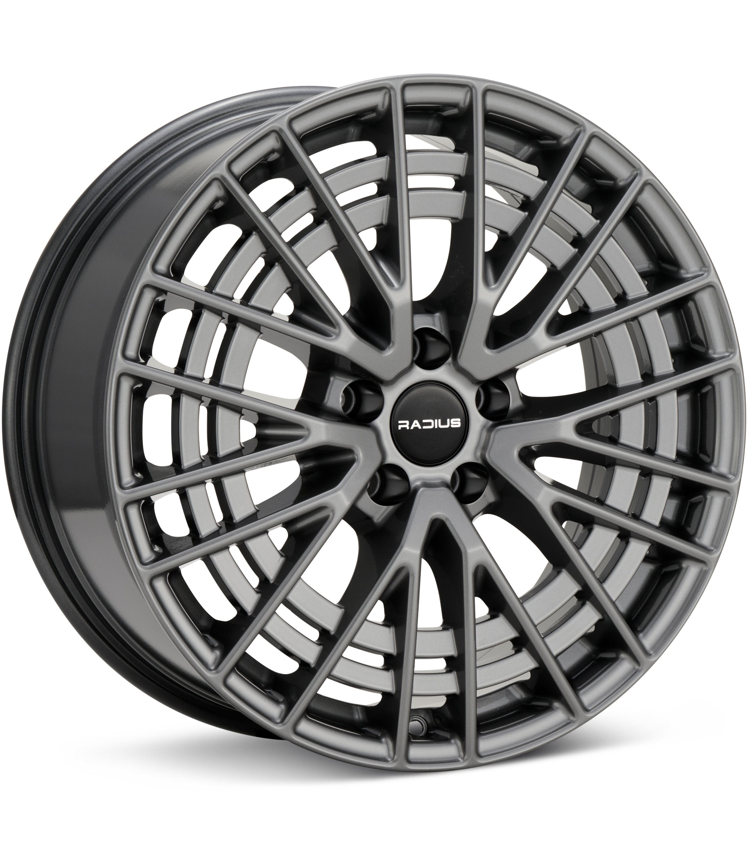 RADIUS WI39 Titanium Wheels 18 In 18x8 +34
