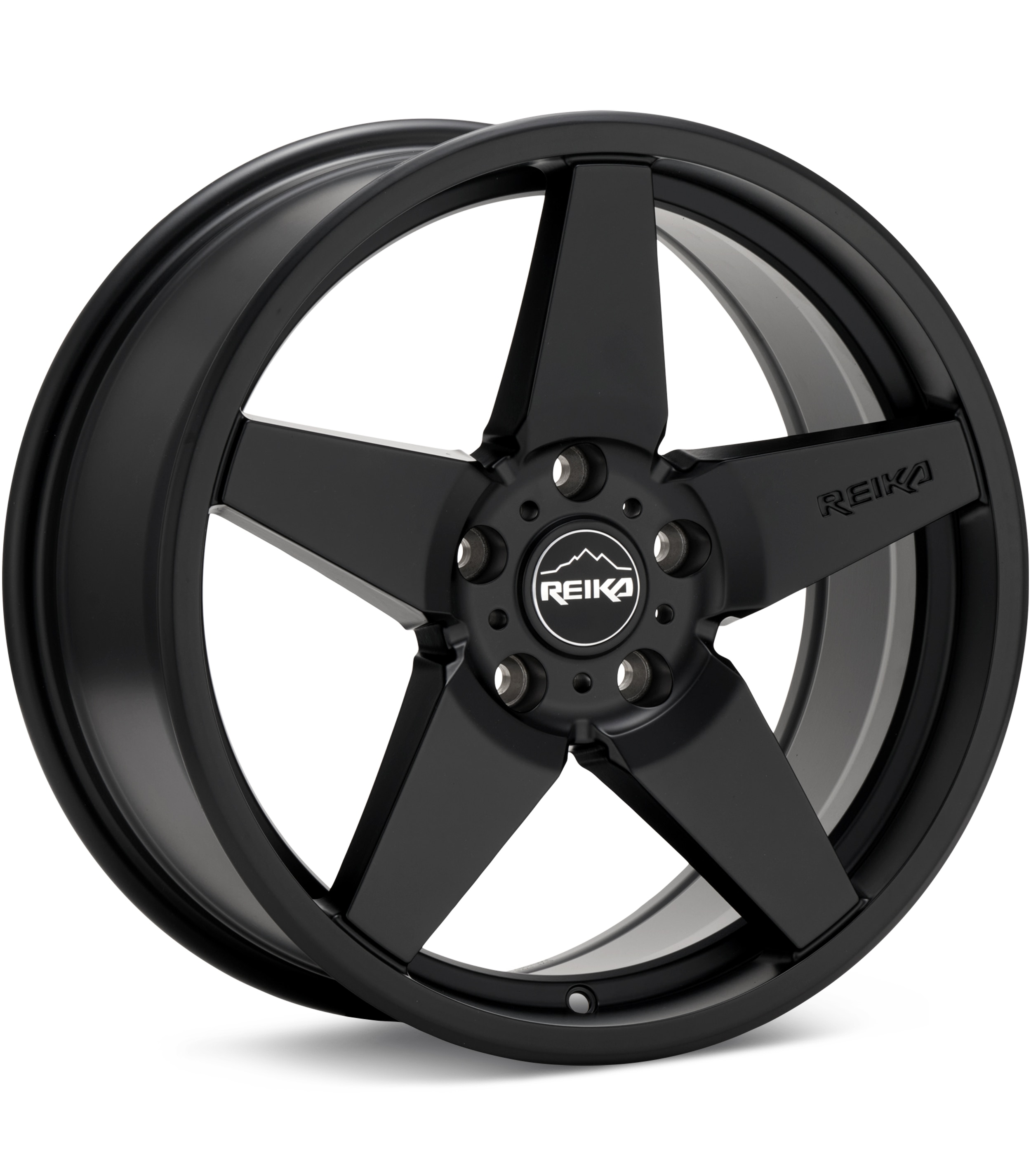REIKA Wheels, REIKA Wheels R15 Seeker Satin Black Wheels 17 In 17x7 +38 R15780381203F