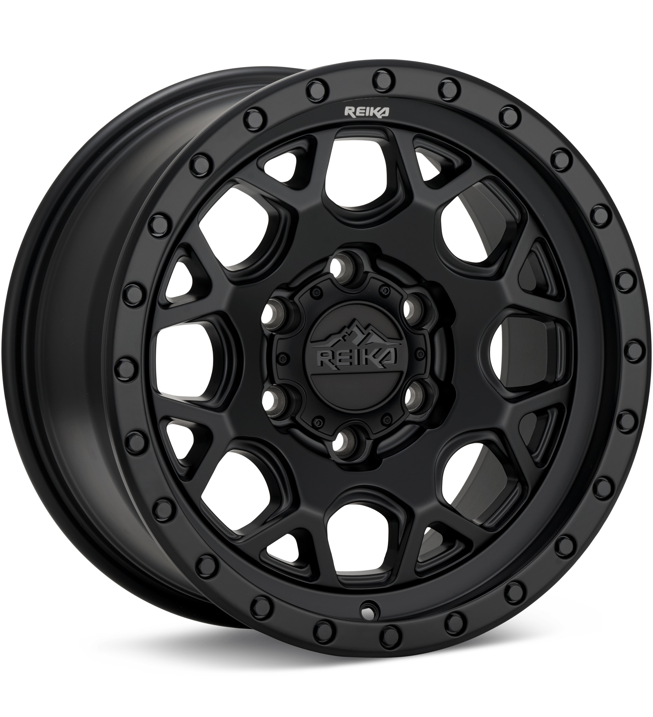 REIKA Wheels R45 Marauder Satin Black Wheels 17 In 17x9 +18 R45790188603F