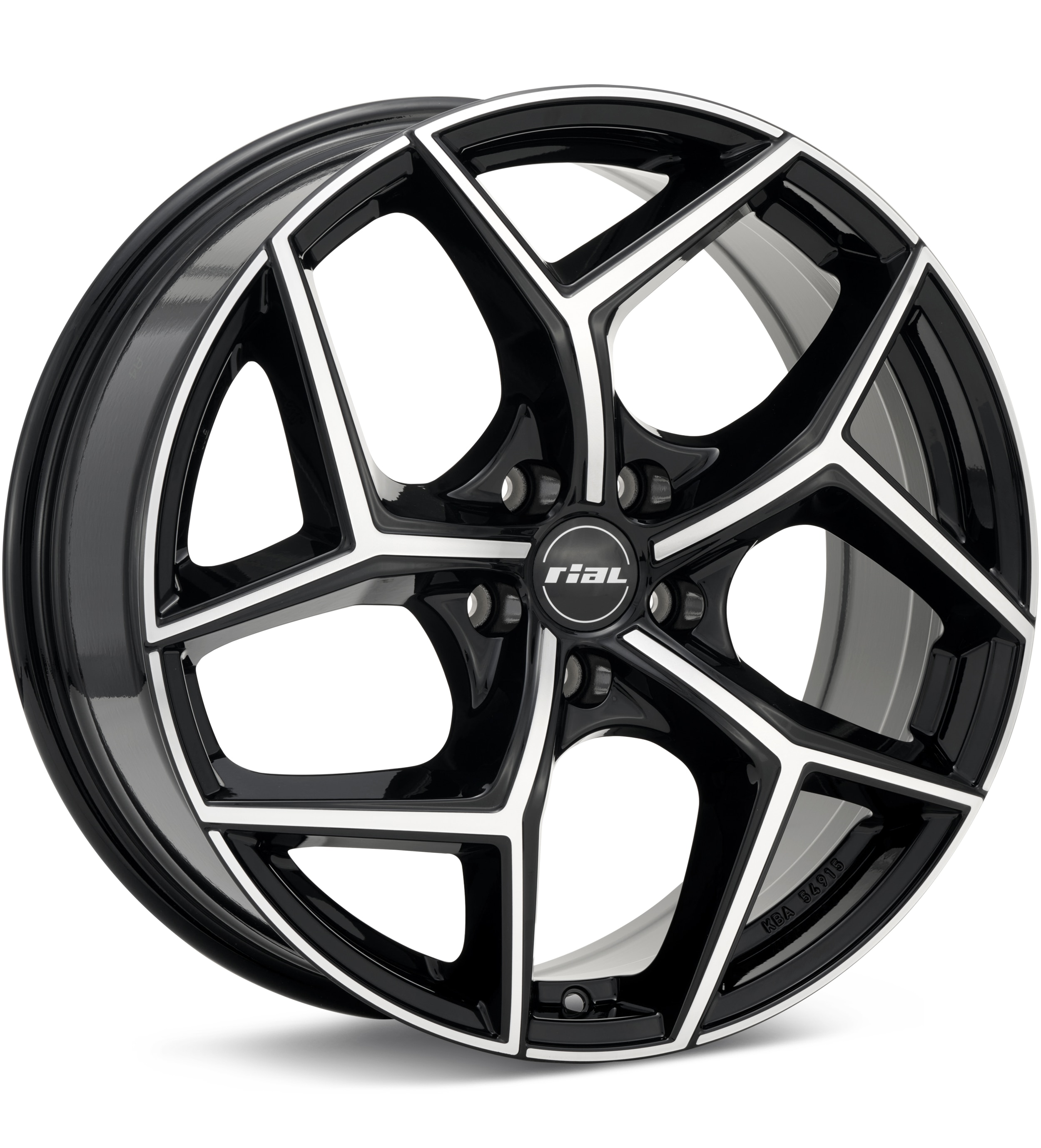 Rial Salento Machined w/Gloss Black Accent Wheels 18 In 18x8 +40