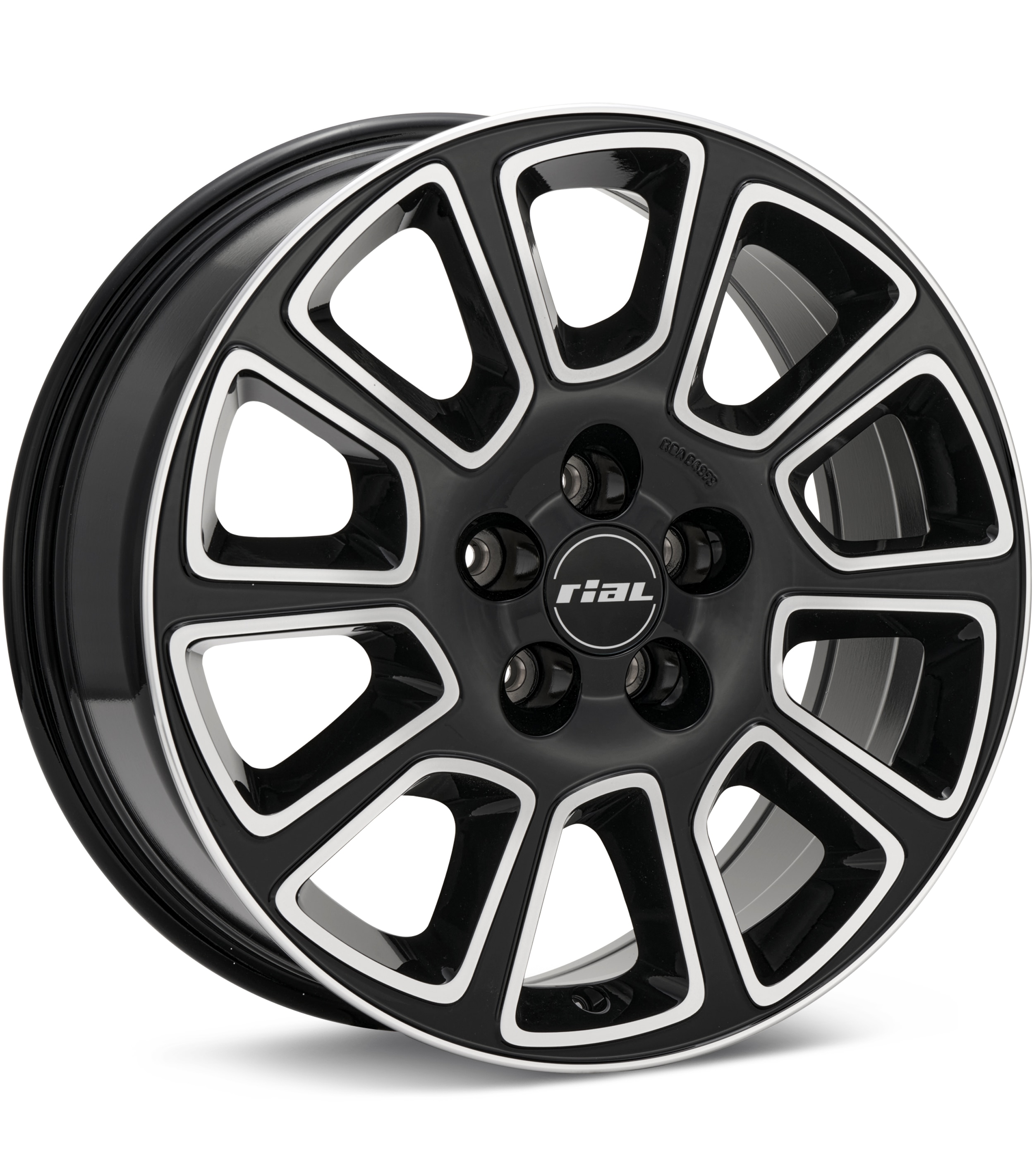 Rial Transporter 2 Machined w/Gloss Black Accent Wheels 16 In 16x6.5 +54