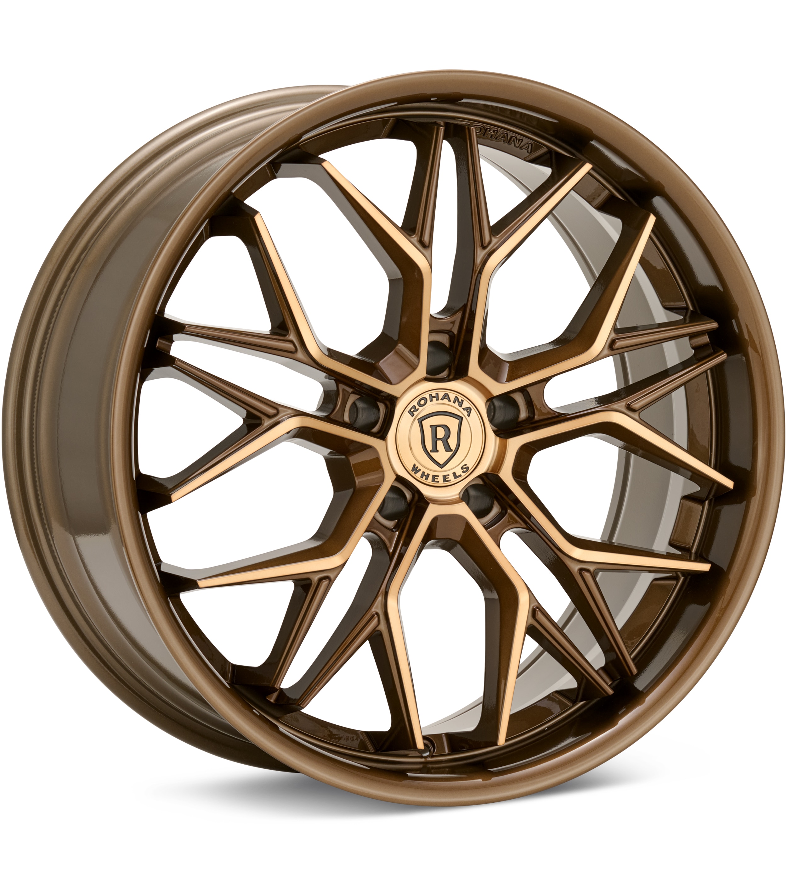 Rohana Wheels RFC3 Machined w/Bronze Tint Wheels 20 In 20x9 +35 RFC32095120BZ35