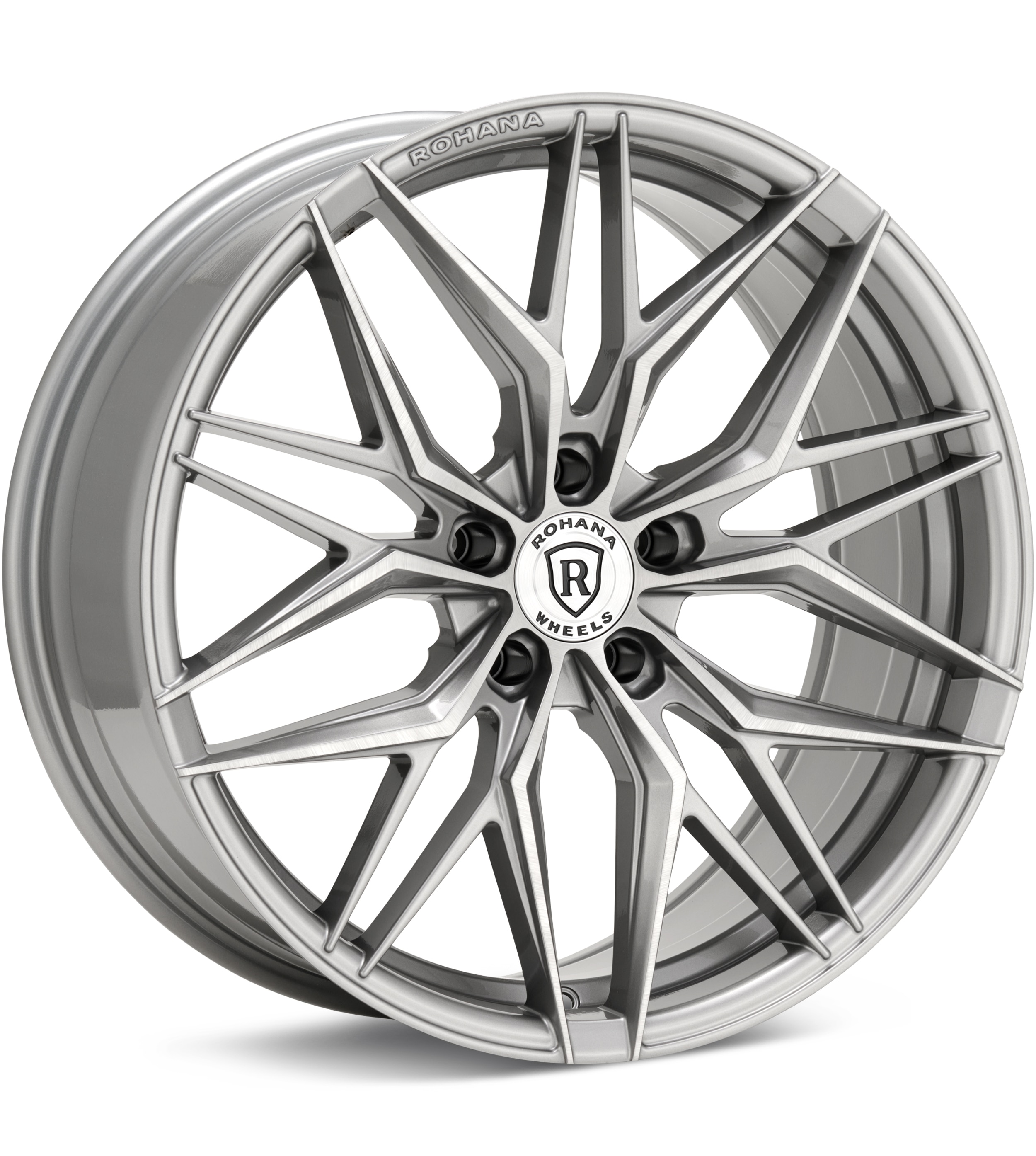 Rohana Wheels RFX17 Brushed Titanium Wheels 21 In 21x9 +45 RFX172195130BT45