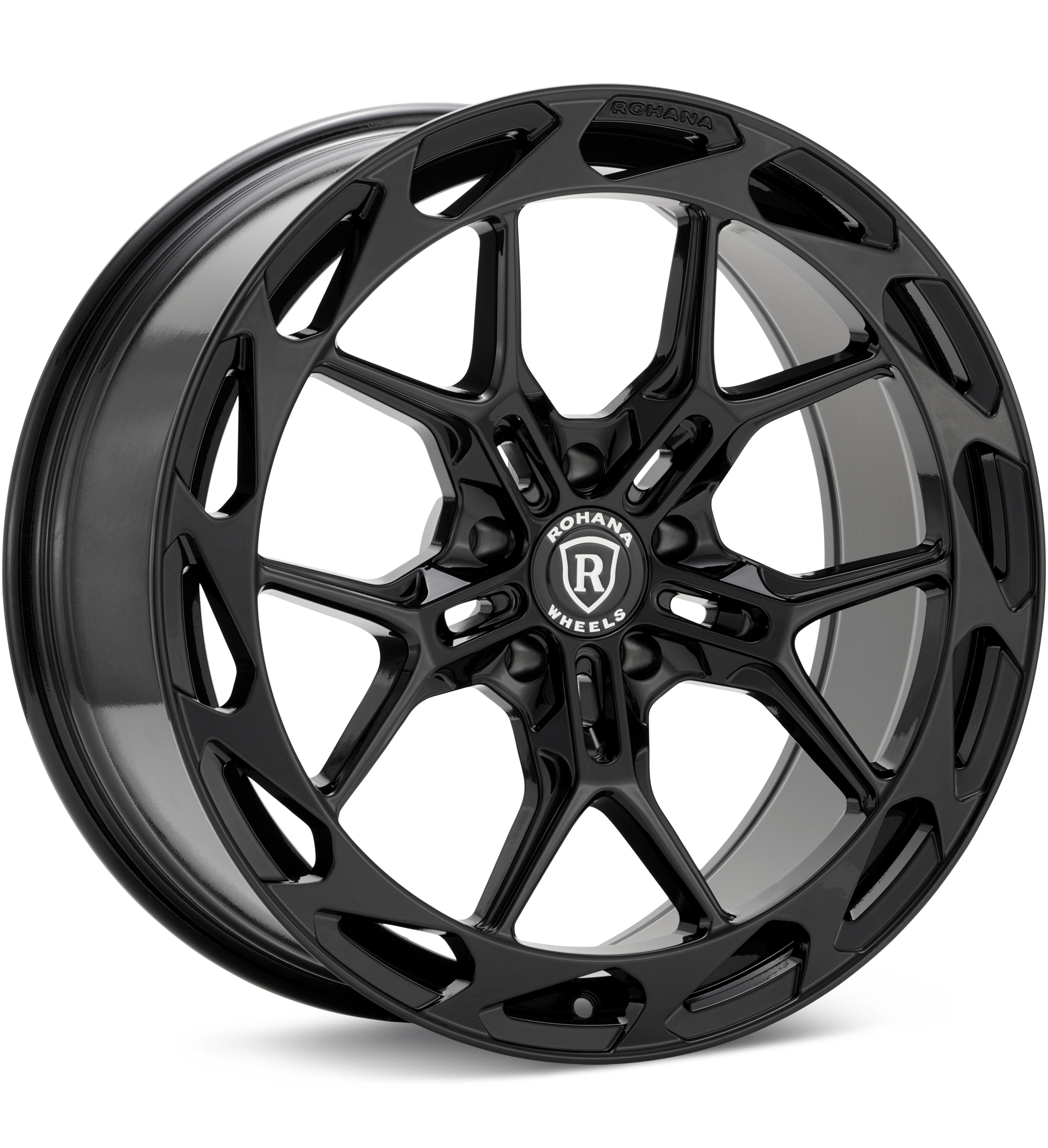Rohana Wheels RFX19 Gloss Black Wheels 20 In 20x9 +35 RFX192095120GB35
