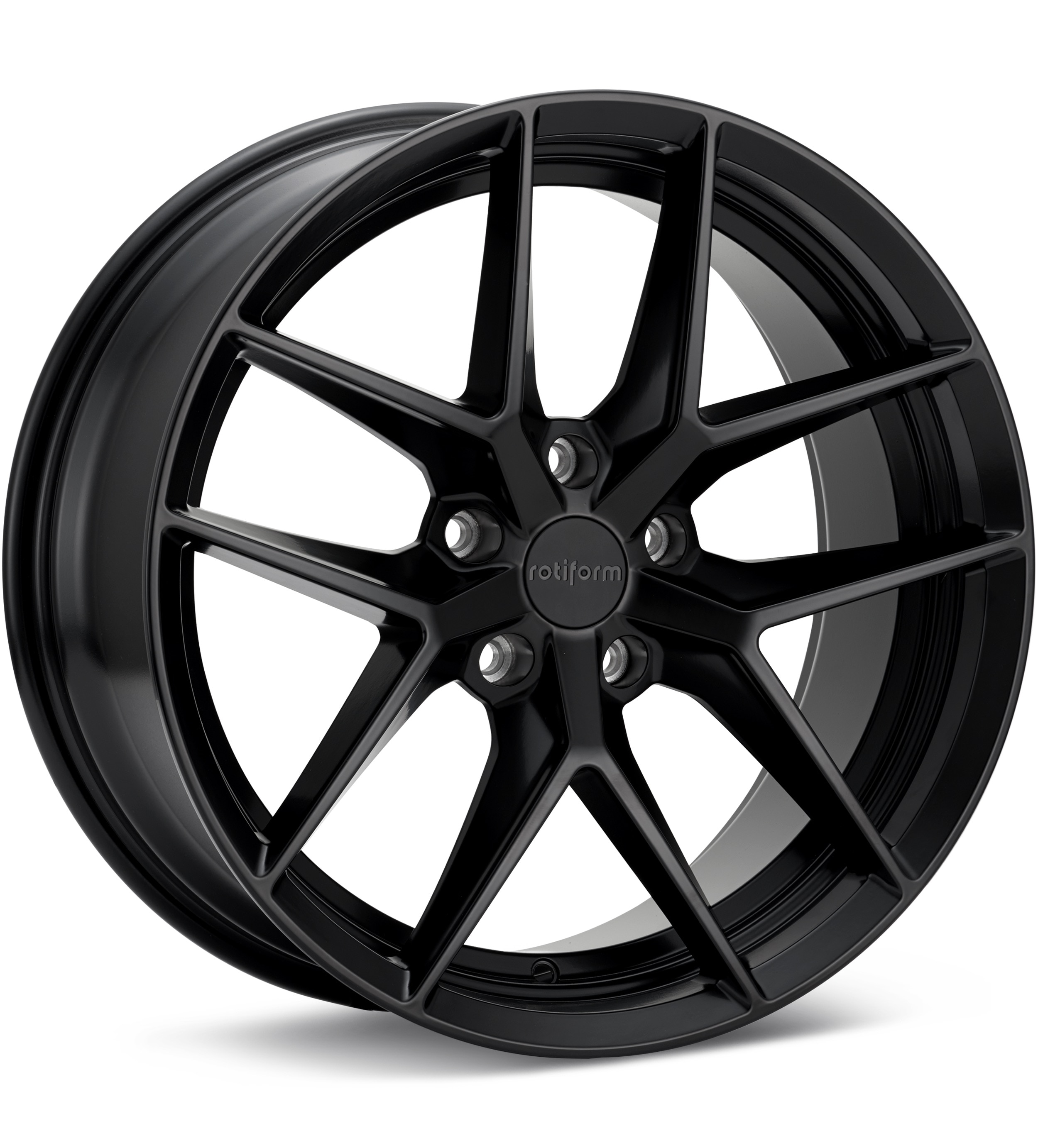 rotiform FLG Black Wheels 18 In 18x8.5 +45