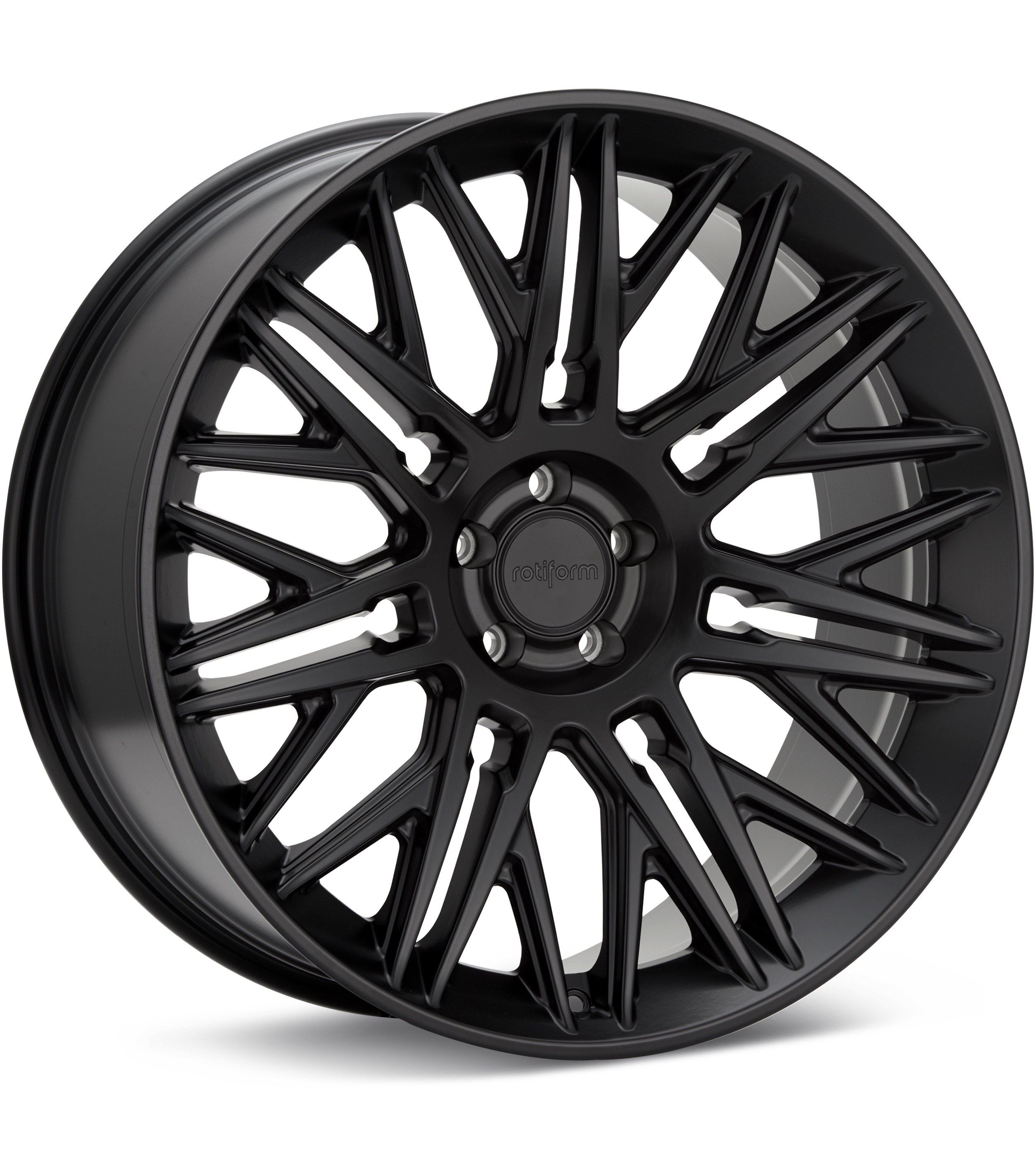 rotiform JDR Black Wheels 22 In 22x10 +30