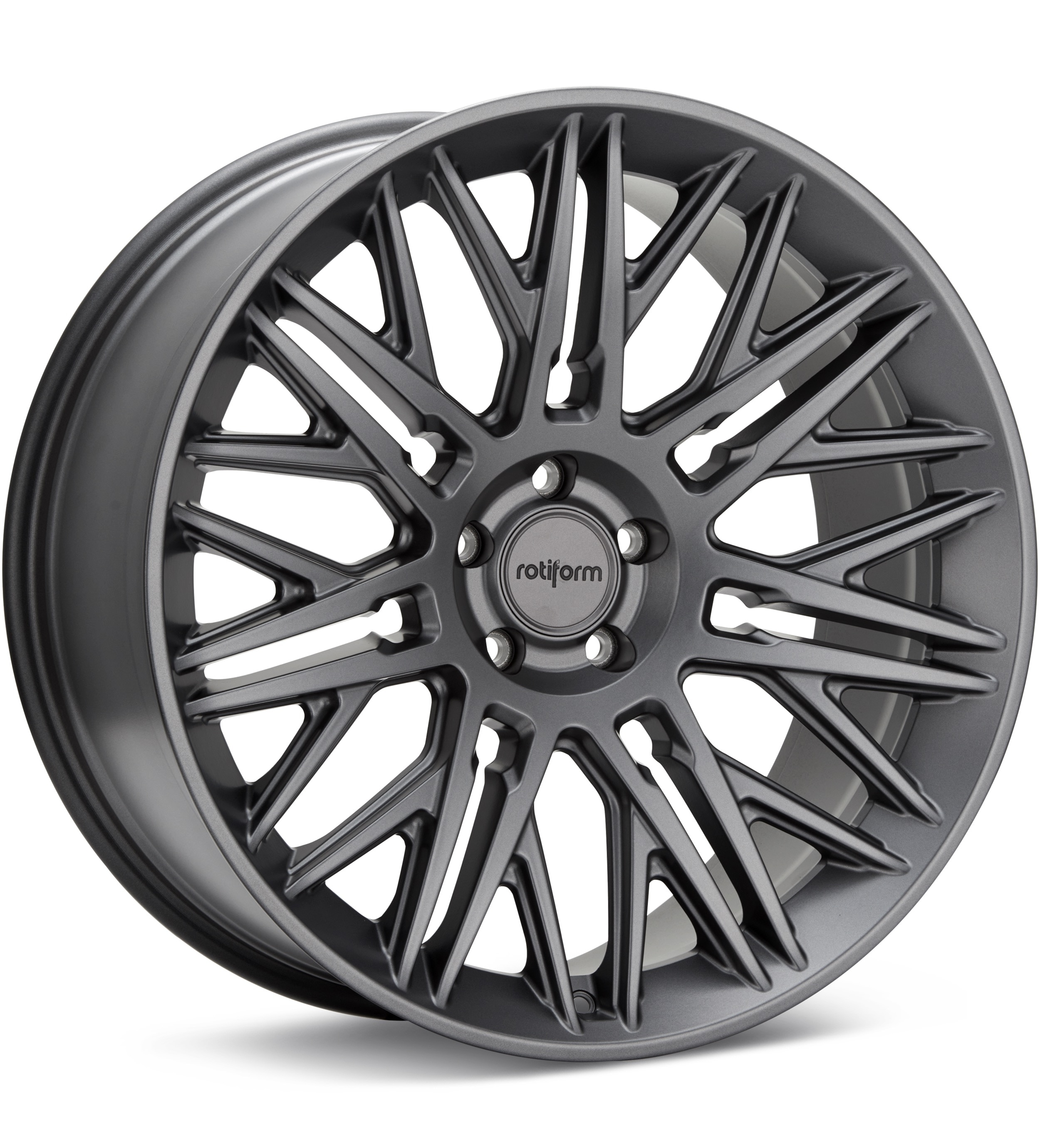 rotiform JDR Matte Anthracite Wheels 22 In 22x10 +30