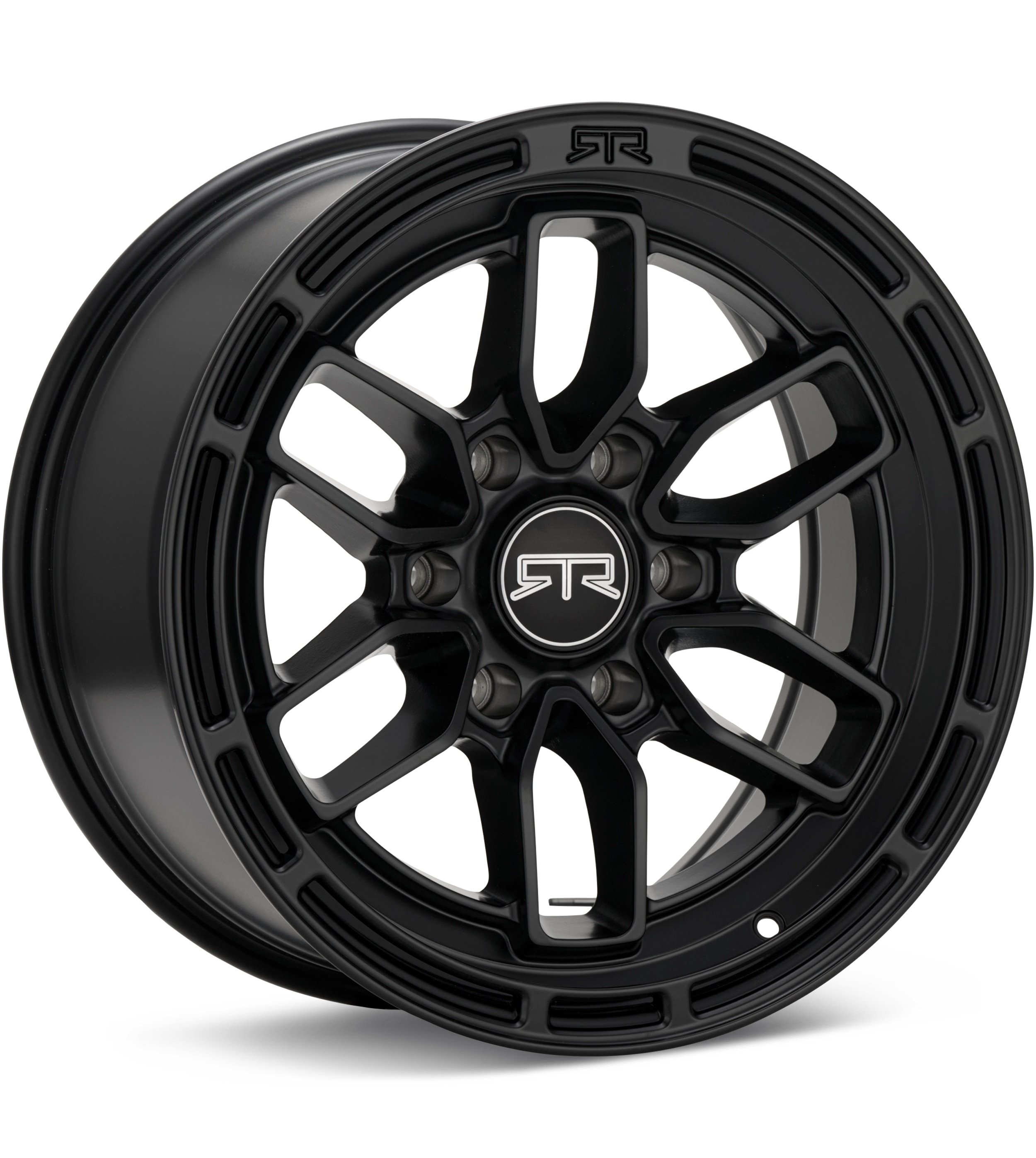 RTR Vehicles EVO 6 Satin Black Wheels 17 In 17x9 +30 RTRE679094530
