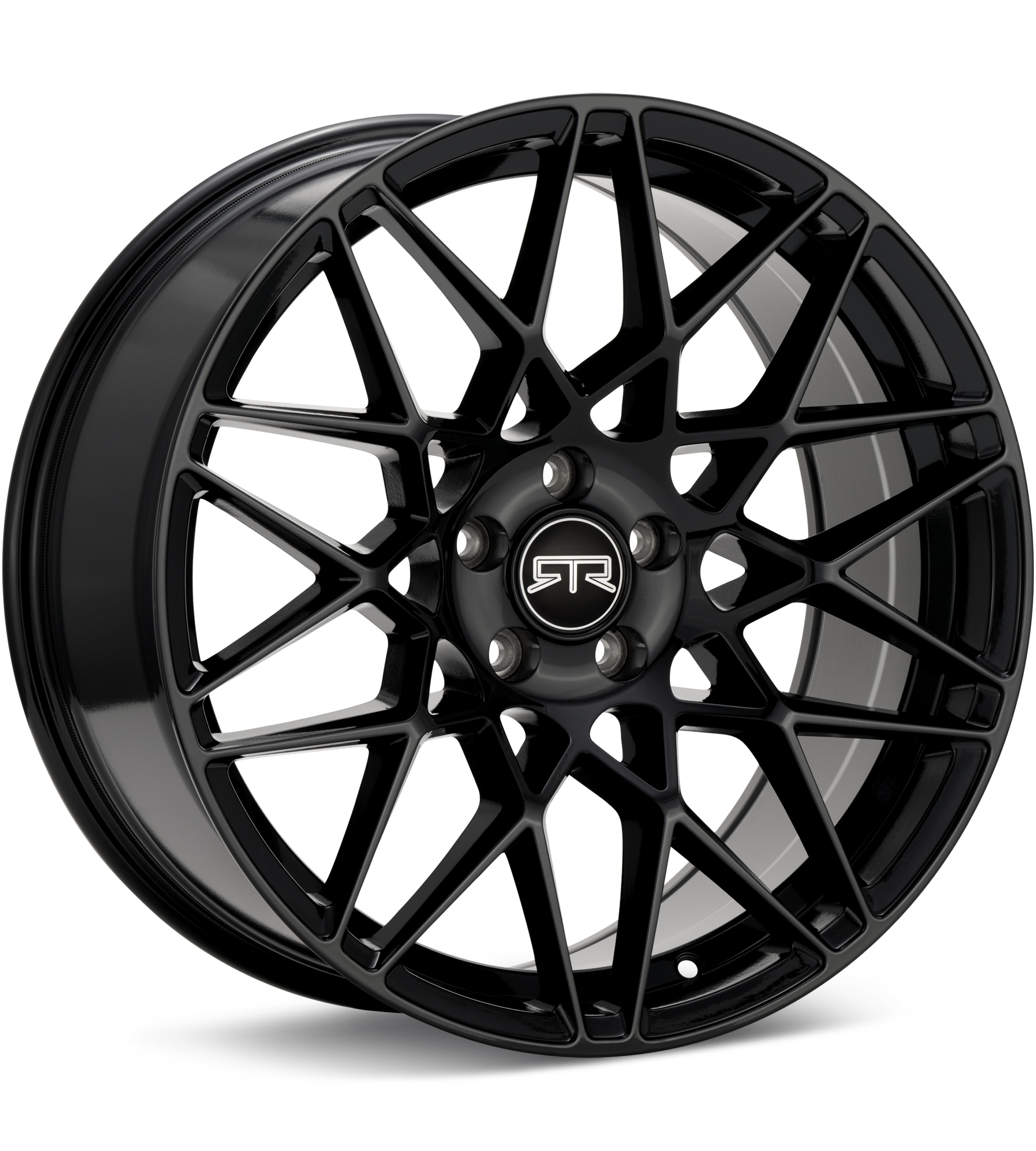 RTR Vehicles Tech Mesh Gloss Black Wheels 19 In 19x9.5 +33 RTRTM995121333