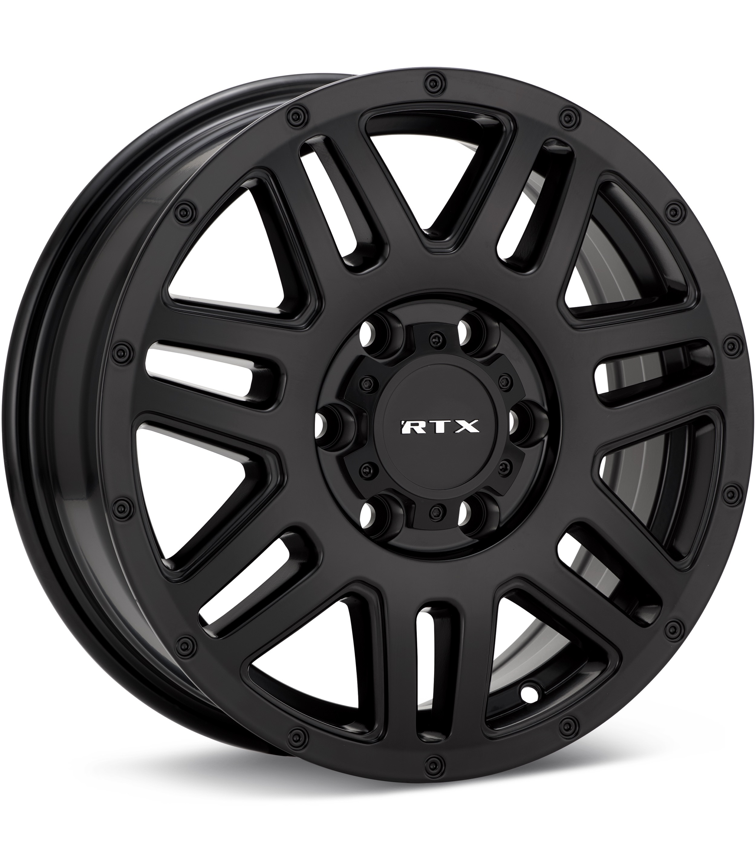 RTX Wheels Adventure Satin Black Wheels 16 In 16x6 +45
