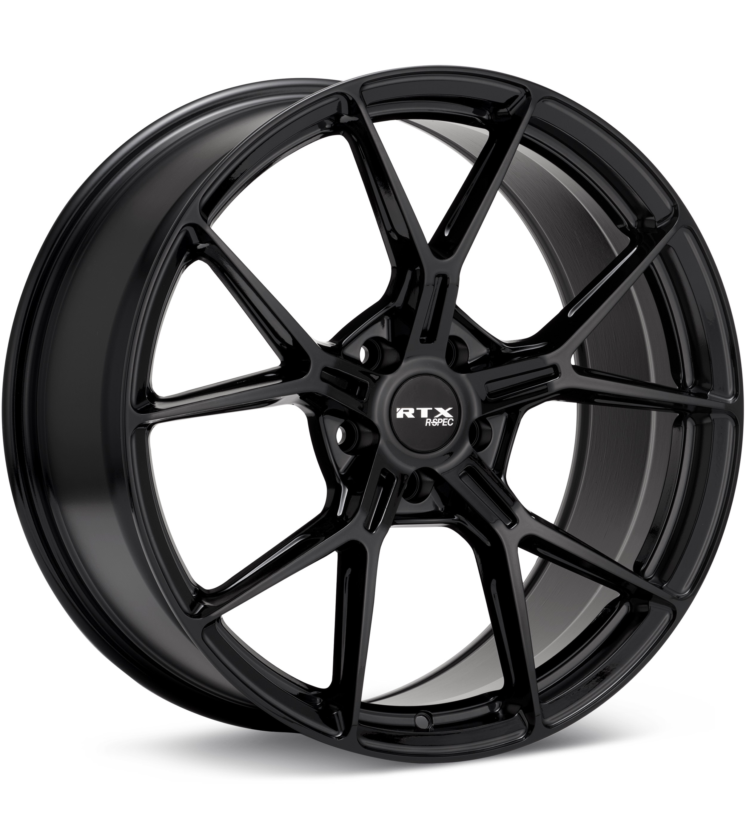 RTX Wheels RS01 Gloss Black Wheels 20 In 20x9 +35