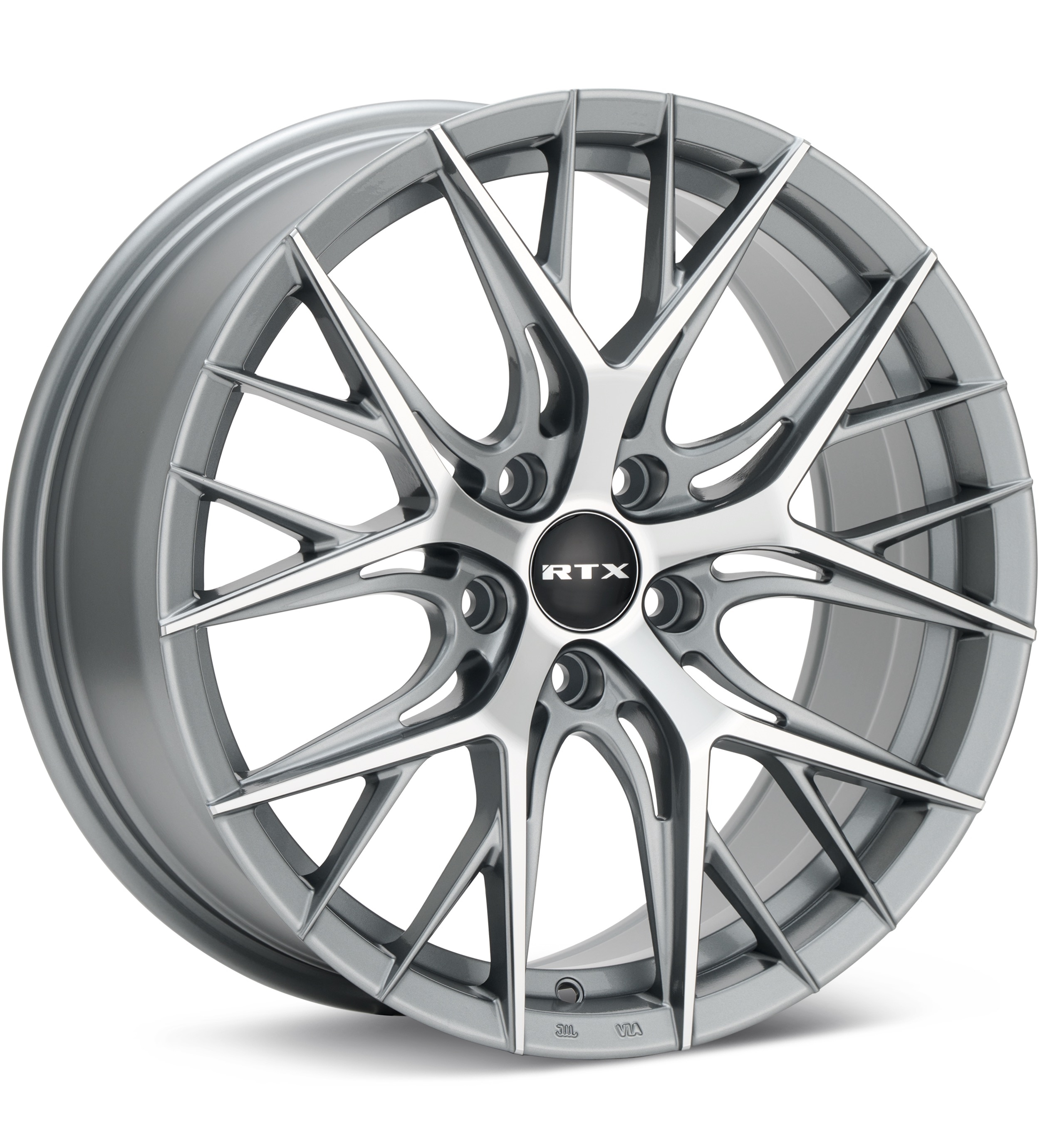 RTX Wheels Valkyrie Machined w/Gunmetal Accent Wheels 20 In 20x8.5 +38