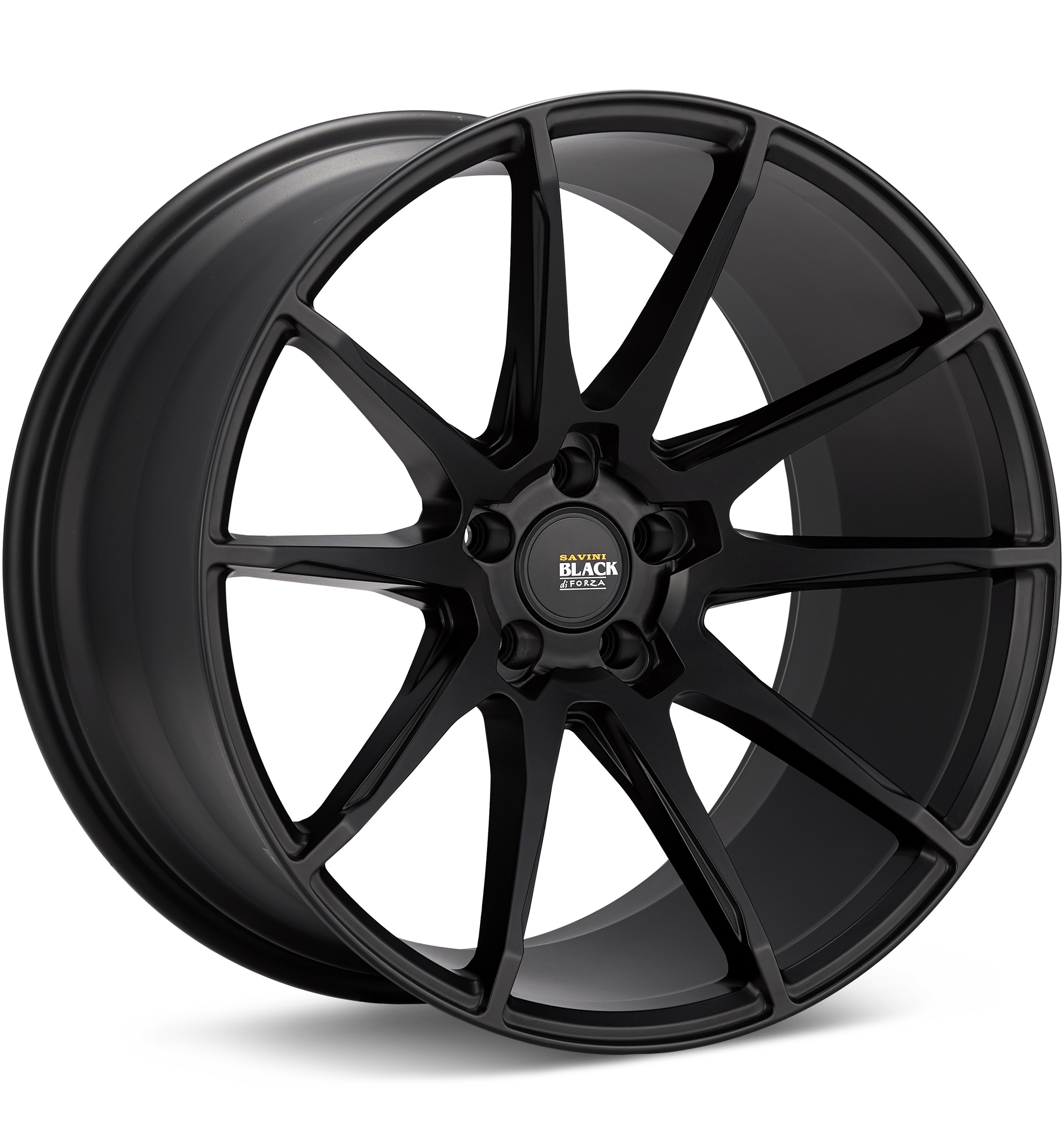 Savini Black di Forza BM12 Black Wheels 20 In 20x10 +45