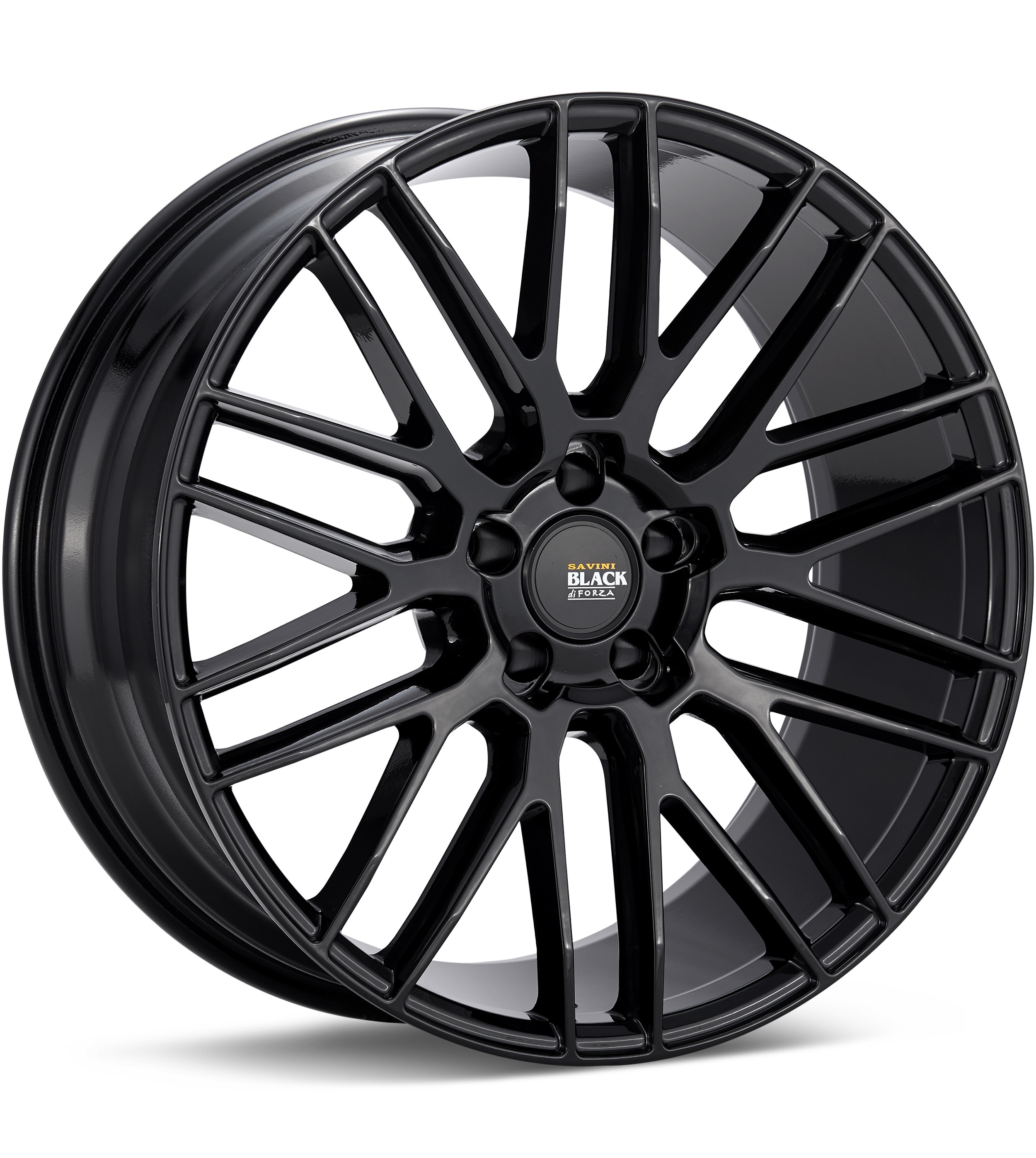 Savini Black di Forza BM13 Gloss Black Wheels 19 In 19x8.5 +32