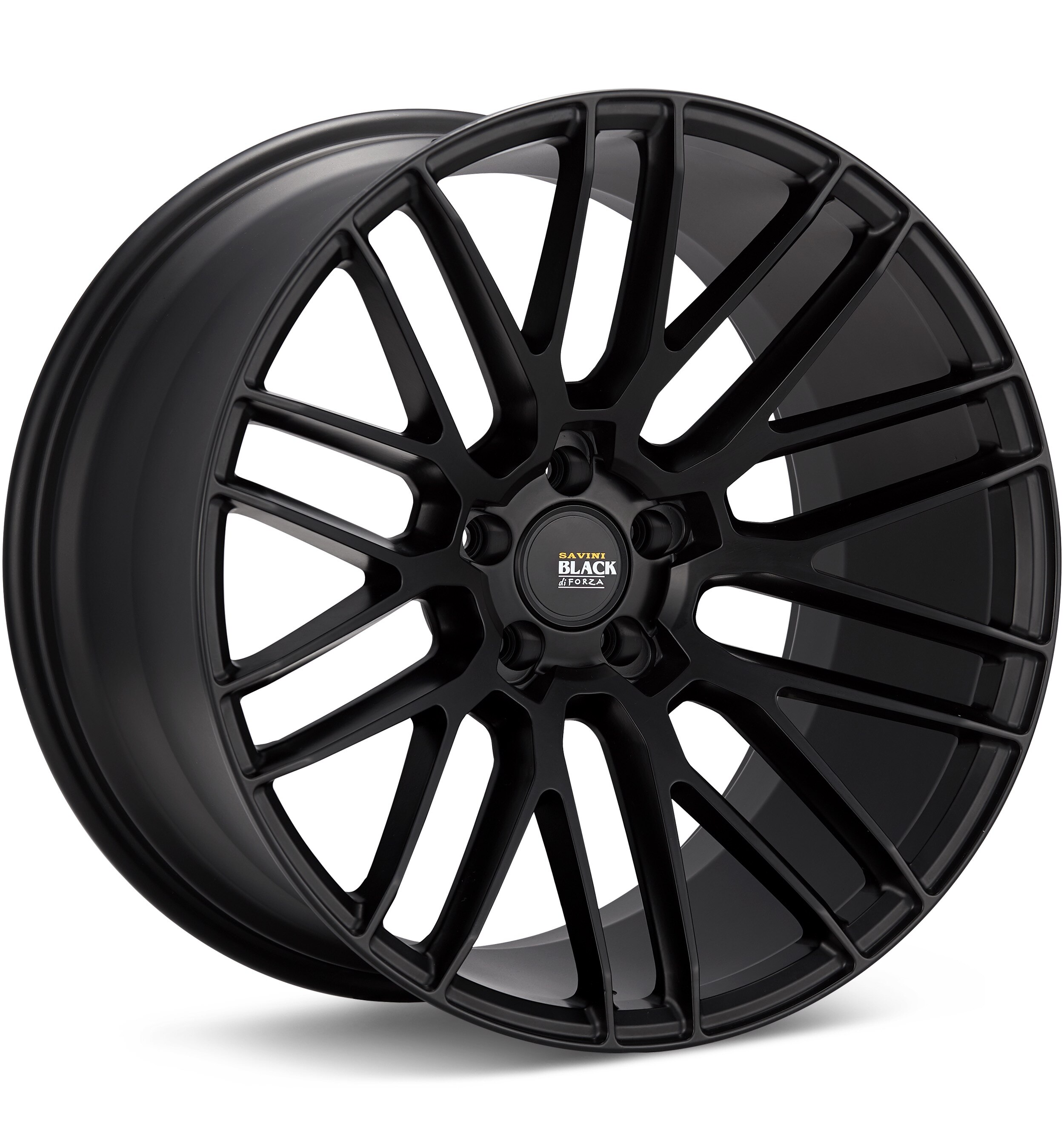 Savini Black di Forza BM13 Black Wheels 20 In 20x10 +20