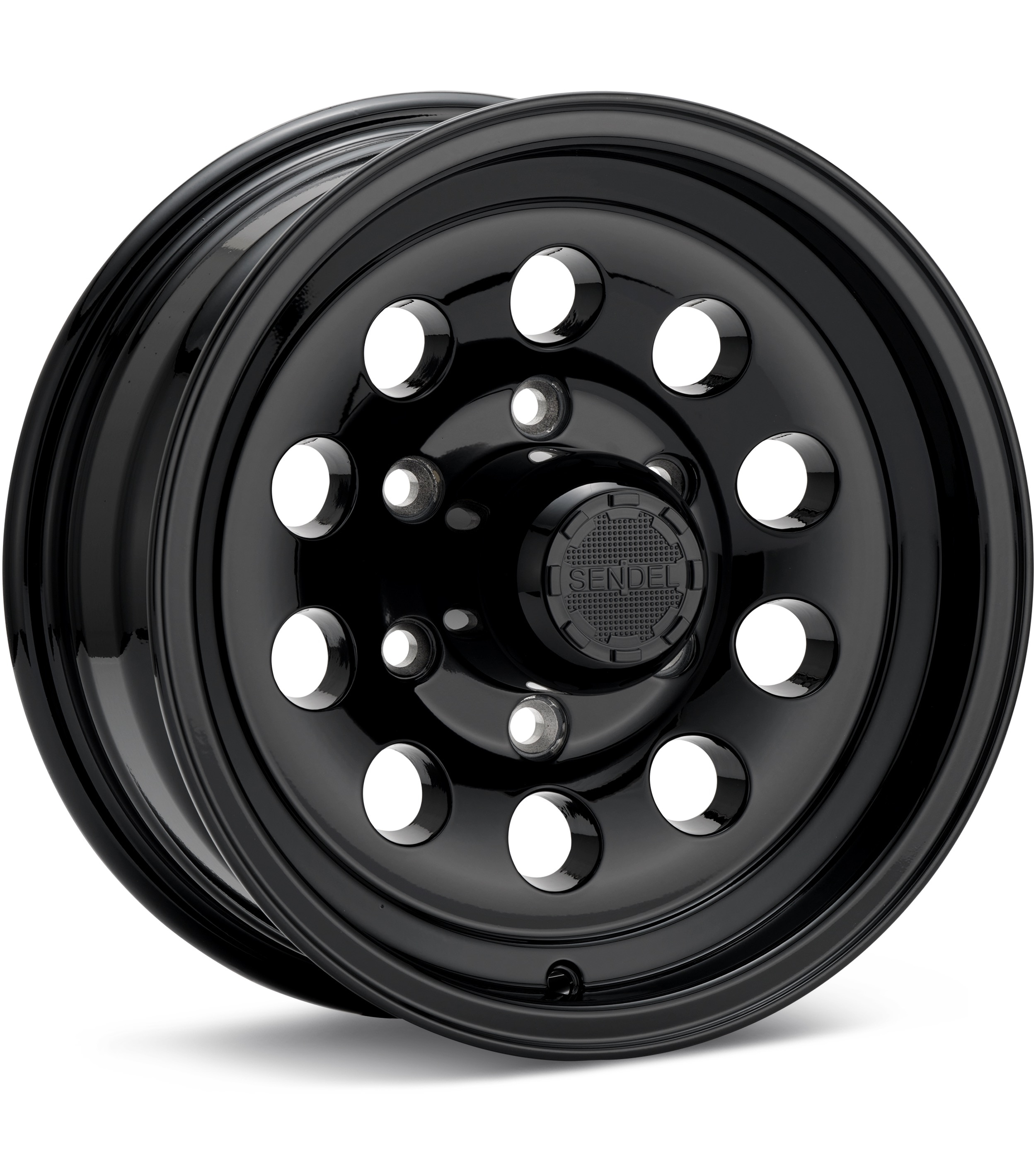 SenDel Towable S20T Gloss Black Wheels 15 In 15x6 00