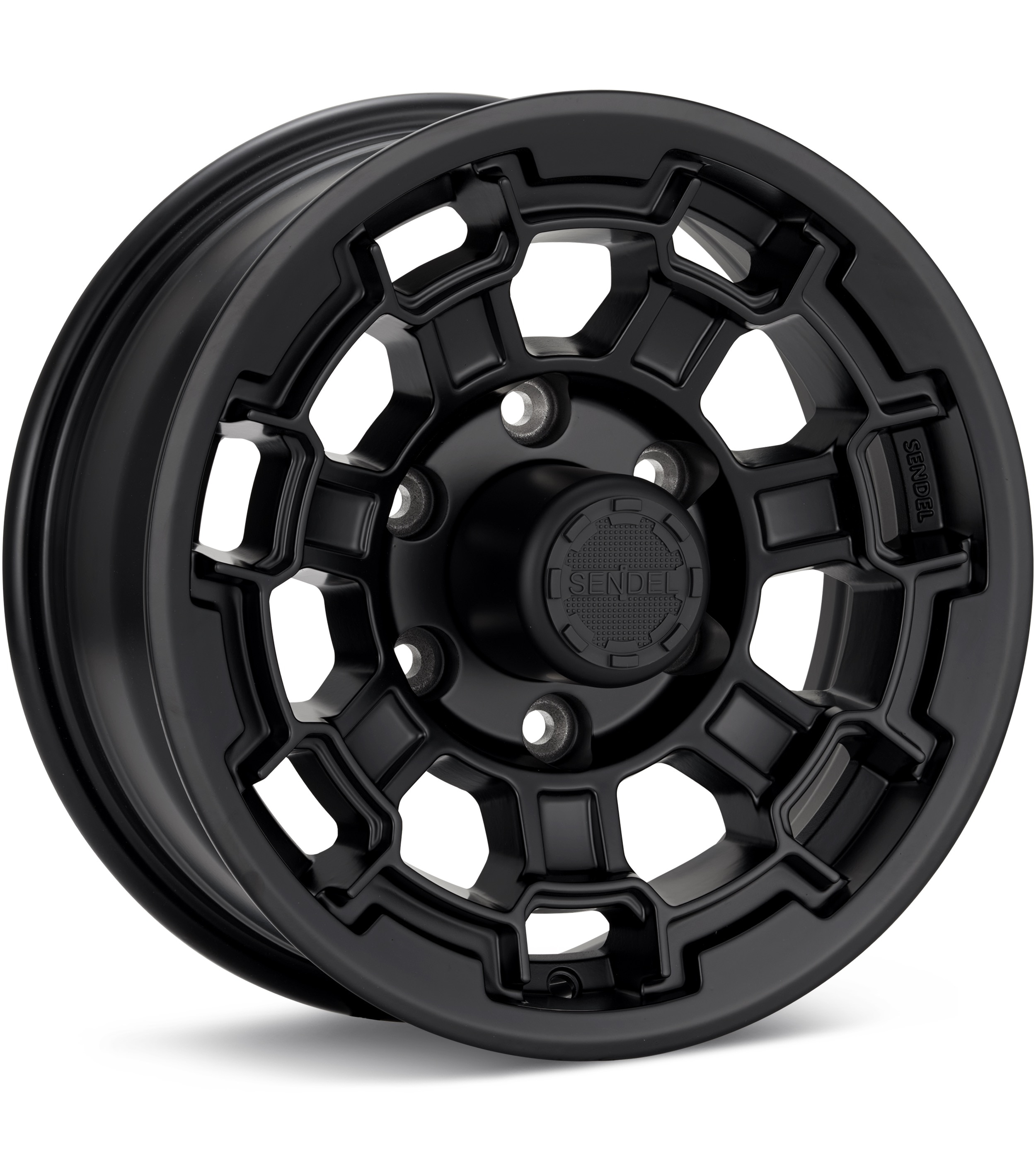 SenDel Towable T18 Black Wheels 16 In 16x7 00