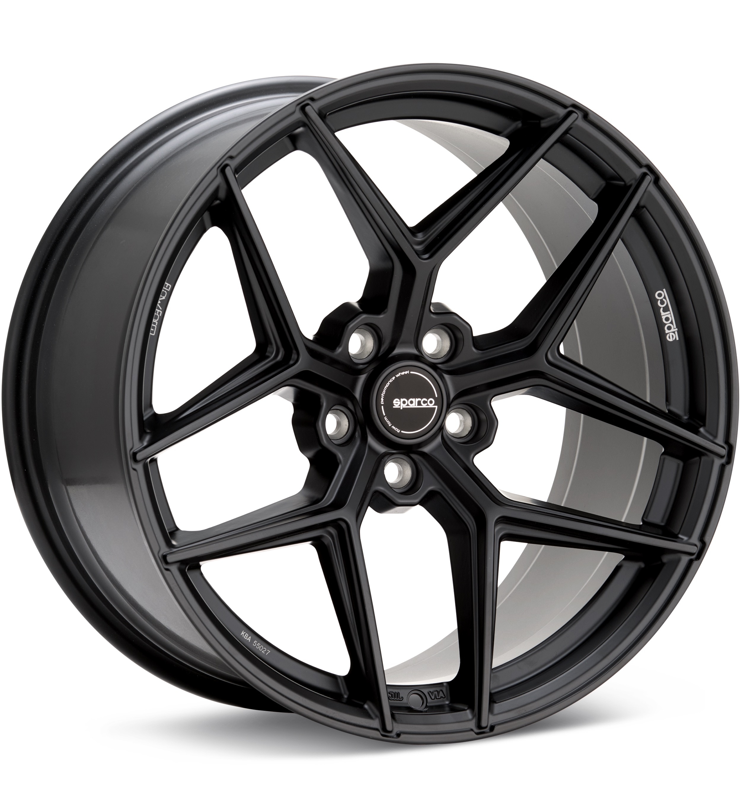 Sparco Flow Form FF3 Black Wheels 19 In 19x8 +46