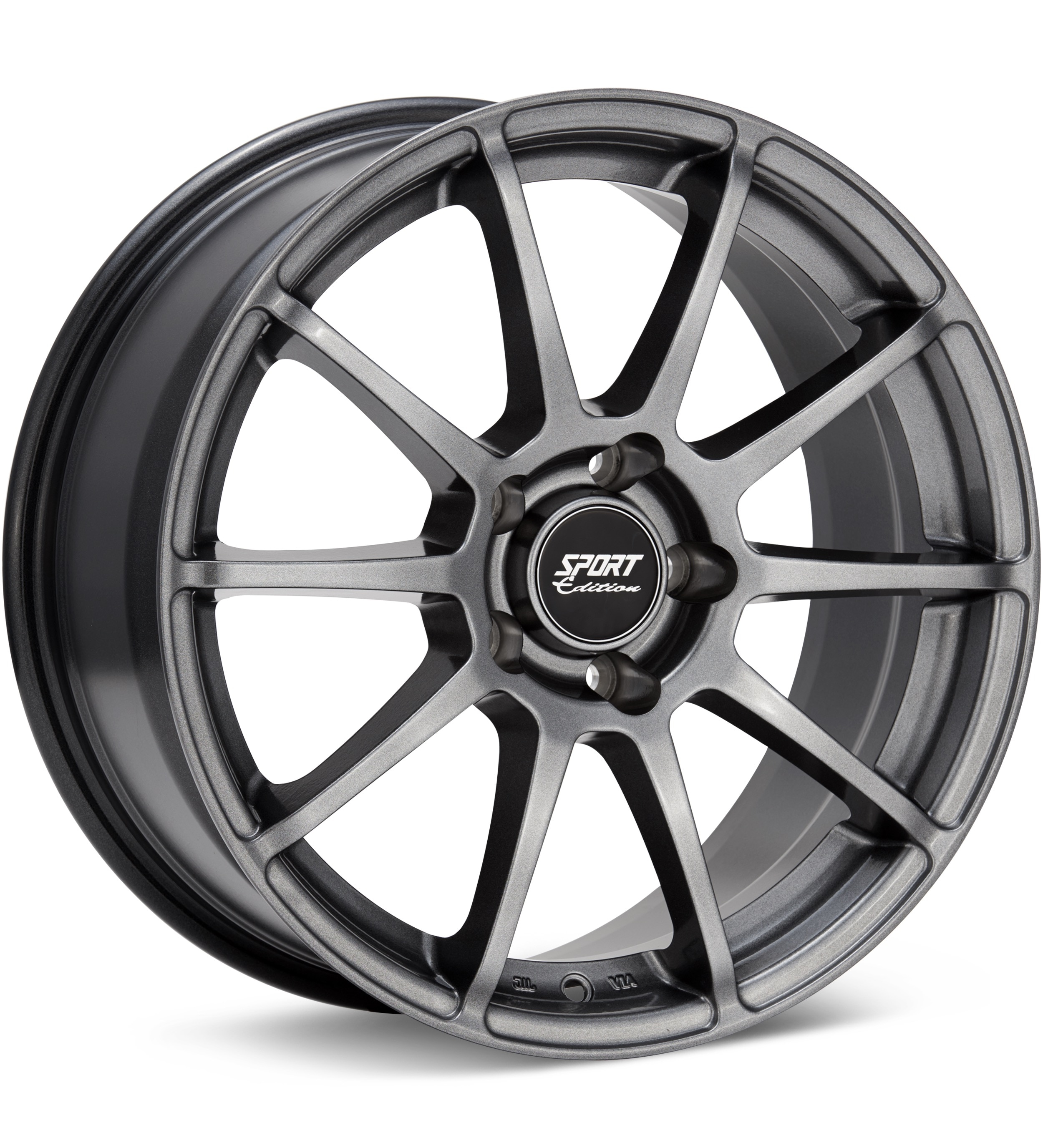 Sport Edition A10-2 Dark Silver Wheels 17 In 17x7 +48 A1027704ds