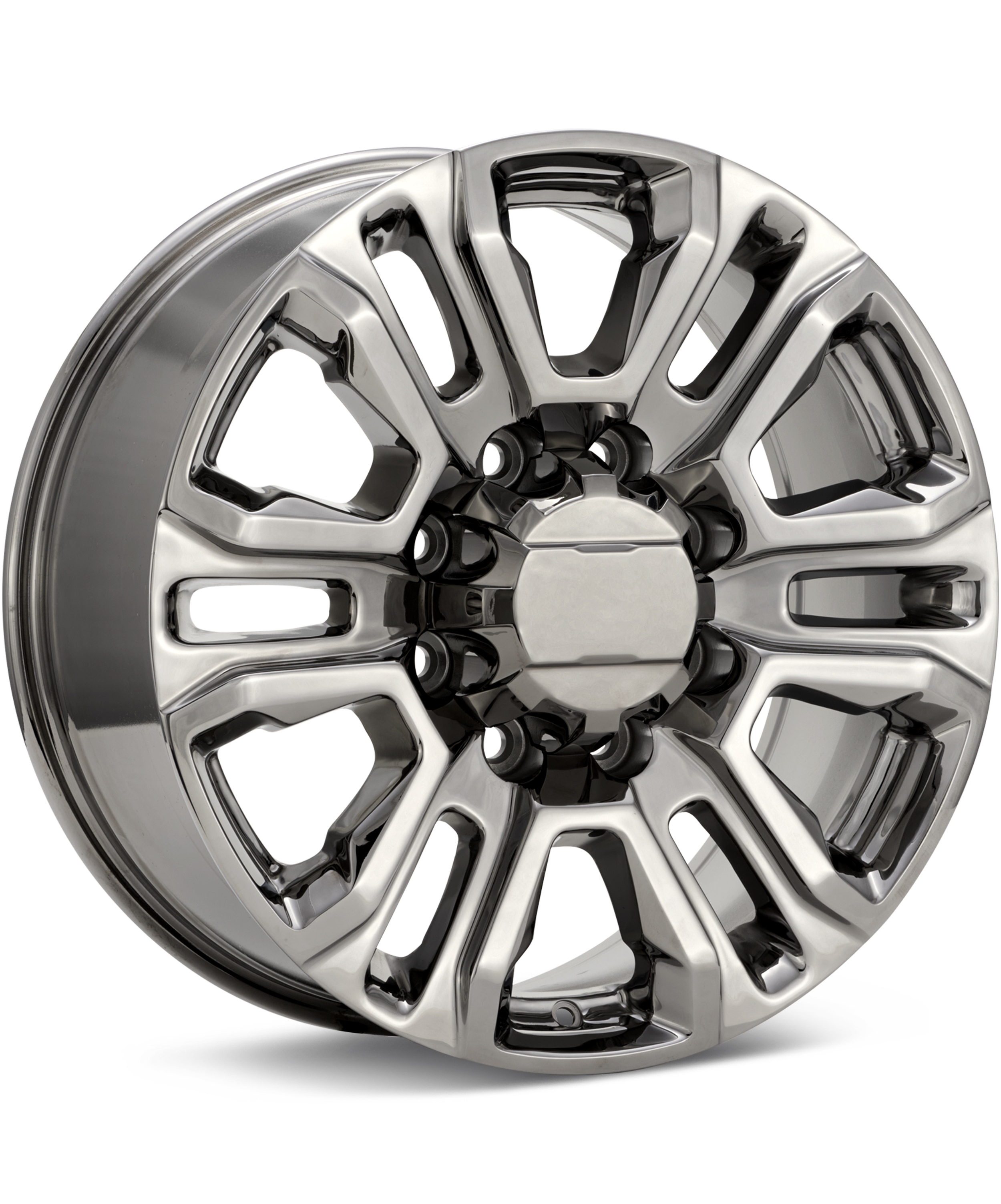 Sport Muscle PR207 Black Chrome Wheels 20 In 20x8.5 +47