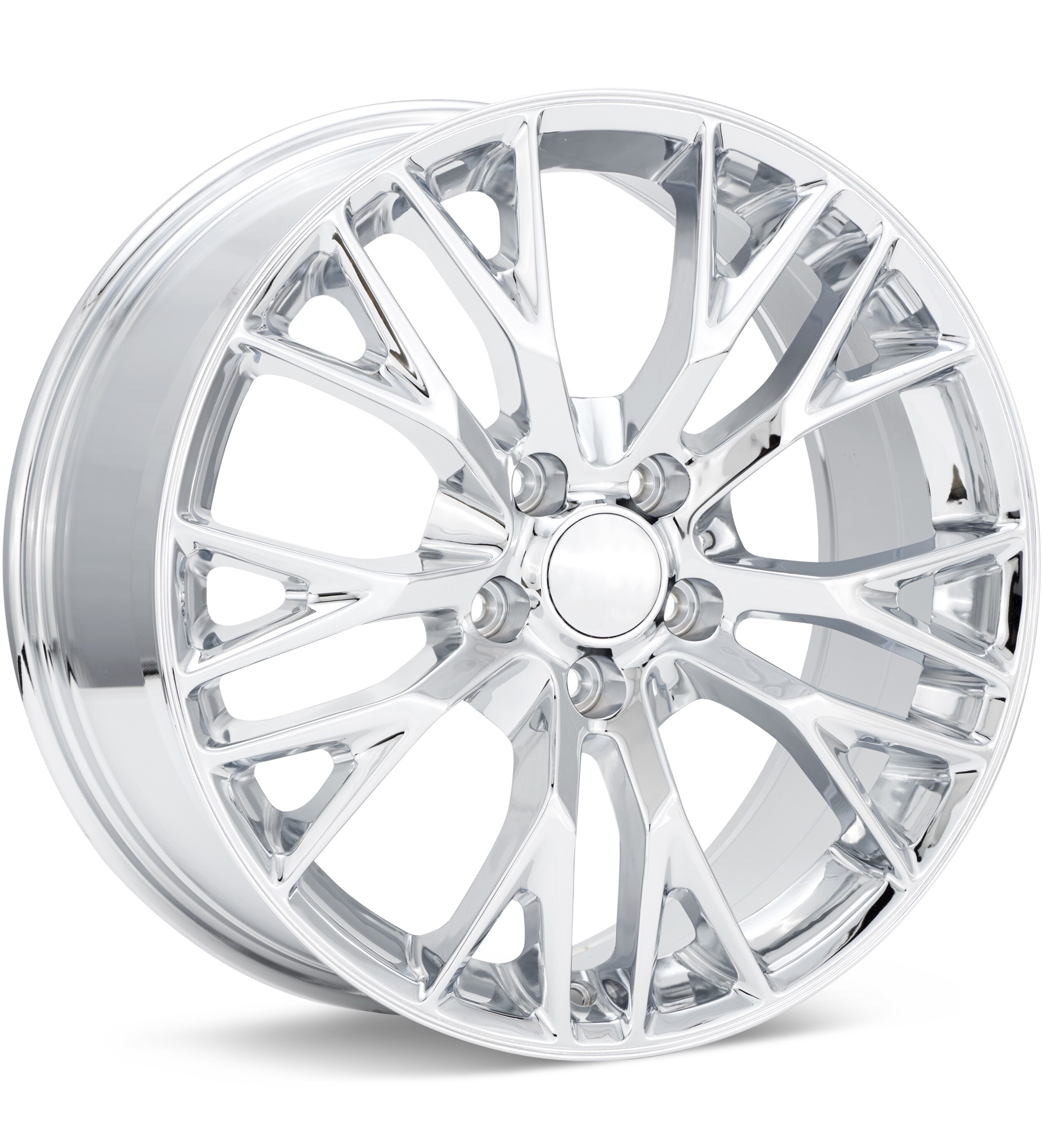 Sport Muscle SM22 Chrome Plated Wheels 20 In 20x12 +59