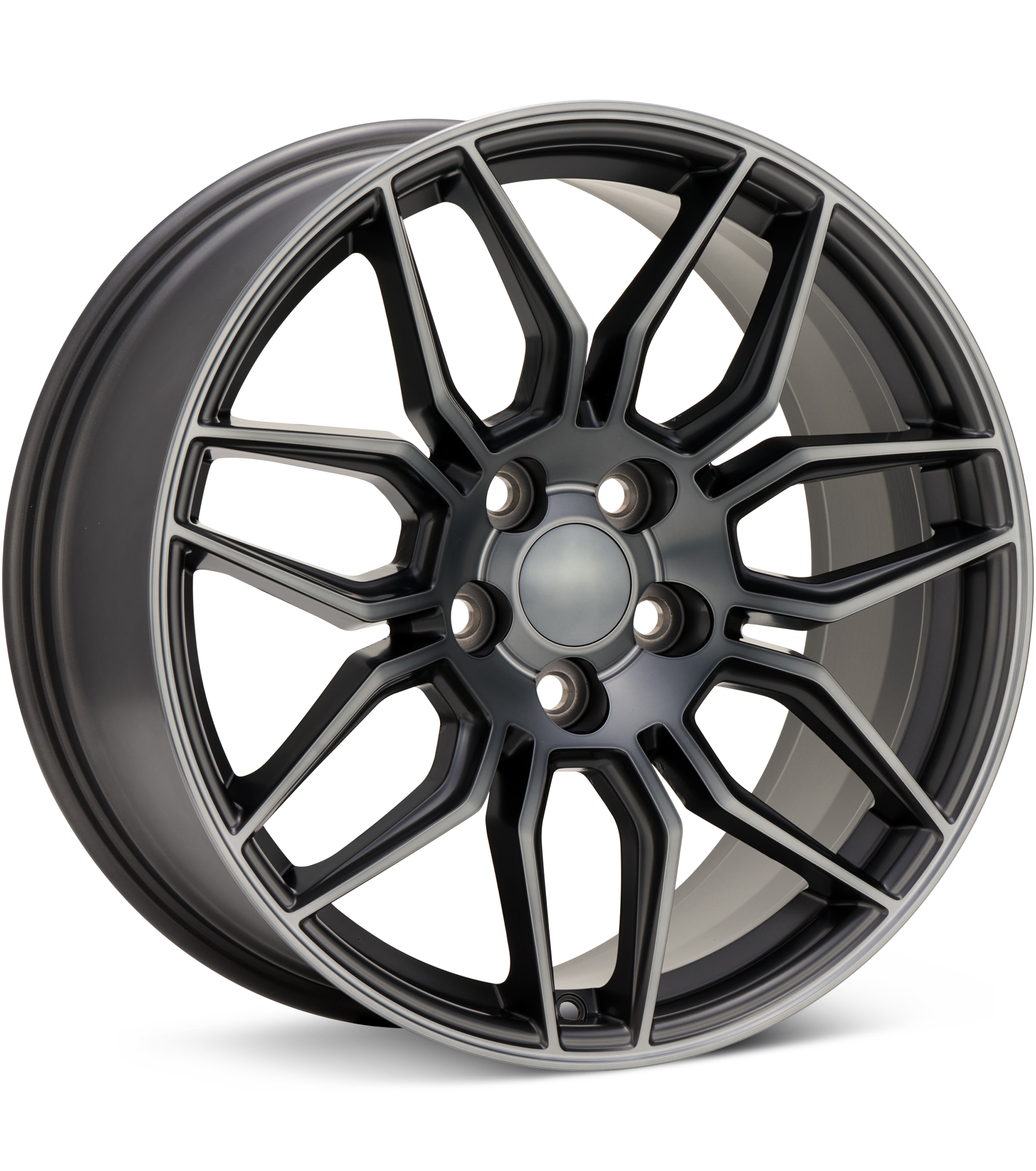 Sport Muscle SM401F Titan Grey Machined/Dark Tint Wheels 20 In 20x11 +52