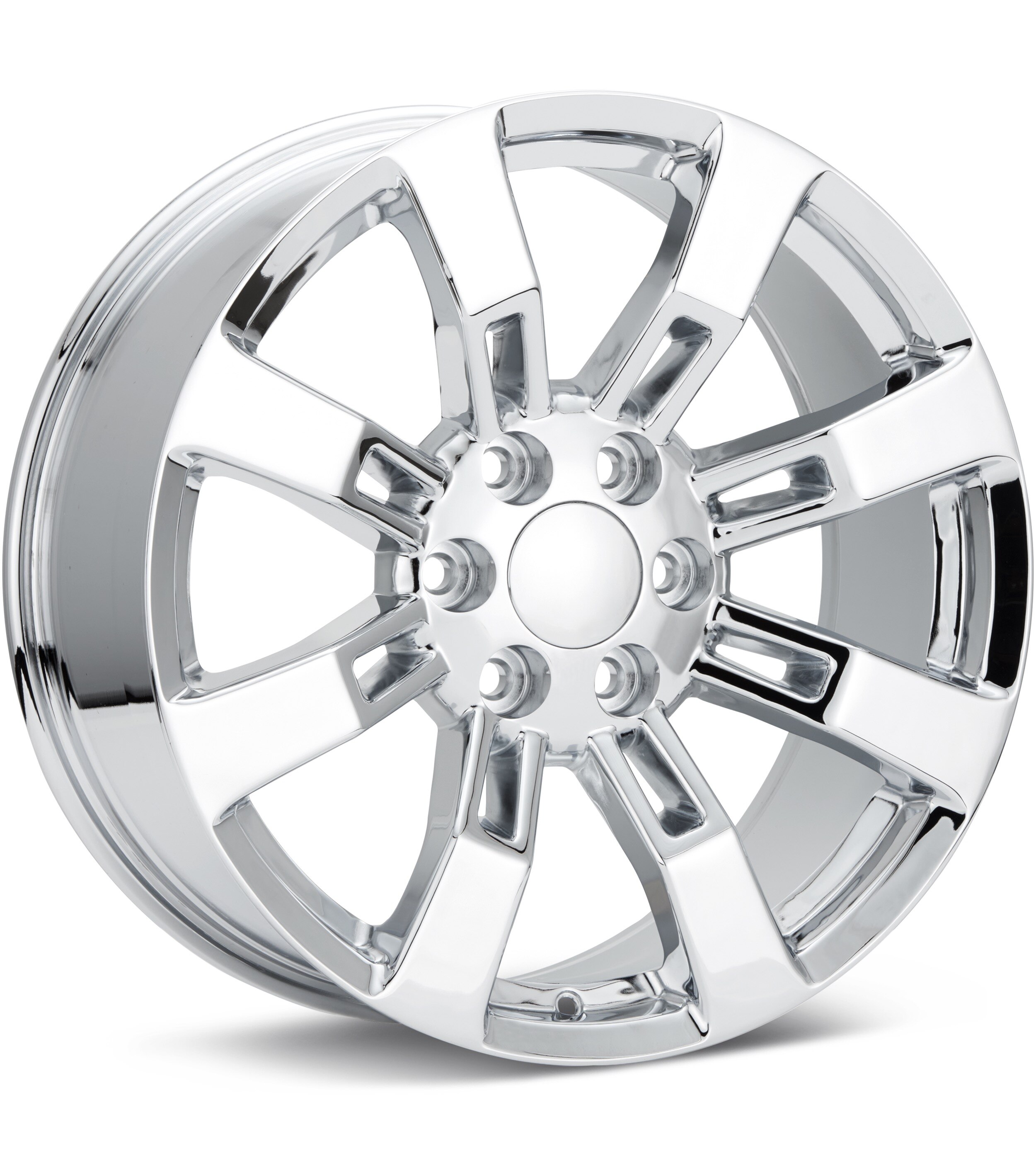 Sport Muscle SM40 Chrome Plated Wheels 20 In 20x8.5 +31