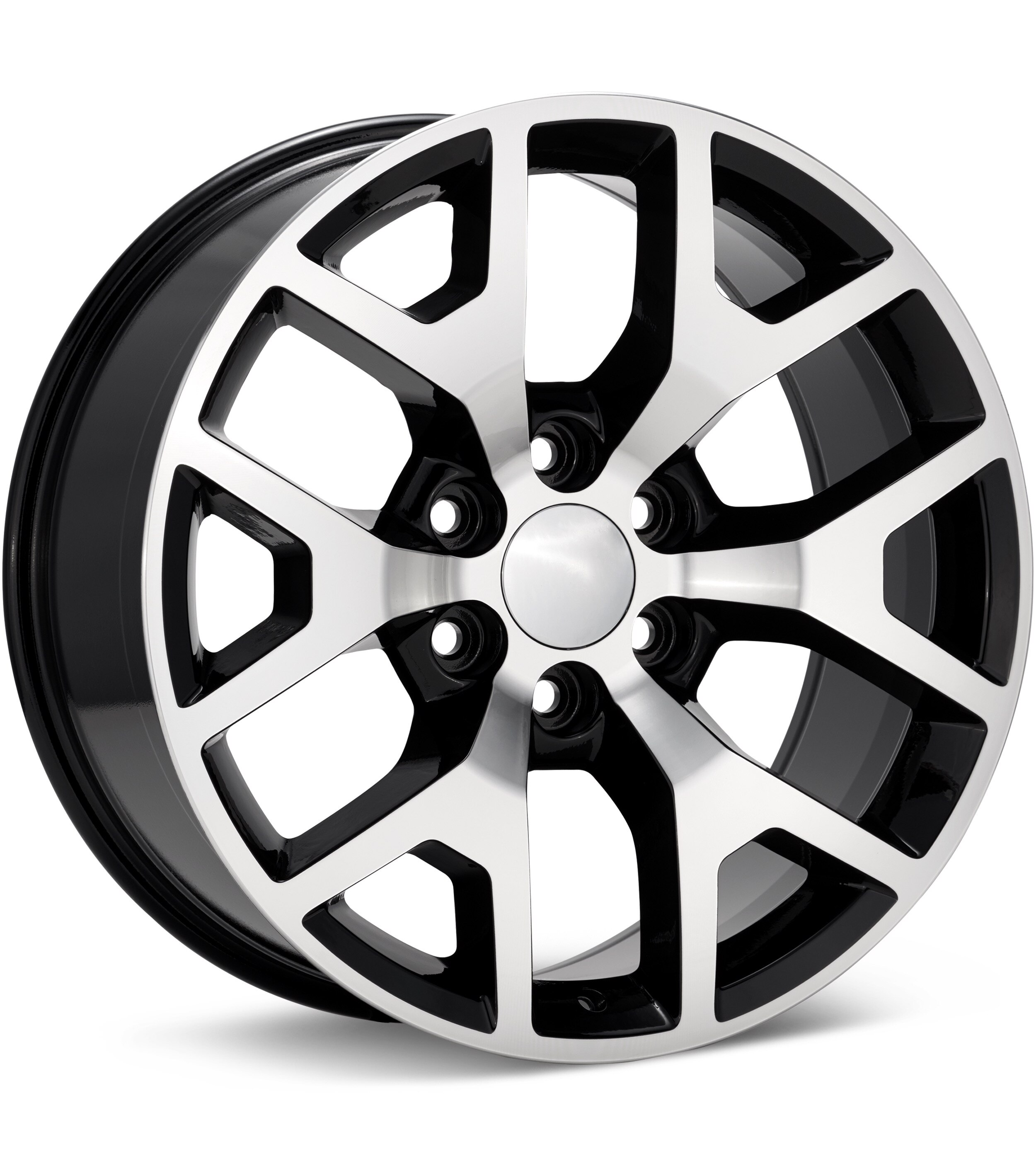 Sport Muscle SM44 Machined w/Black Accent Wheels 20 In 20x9 27
