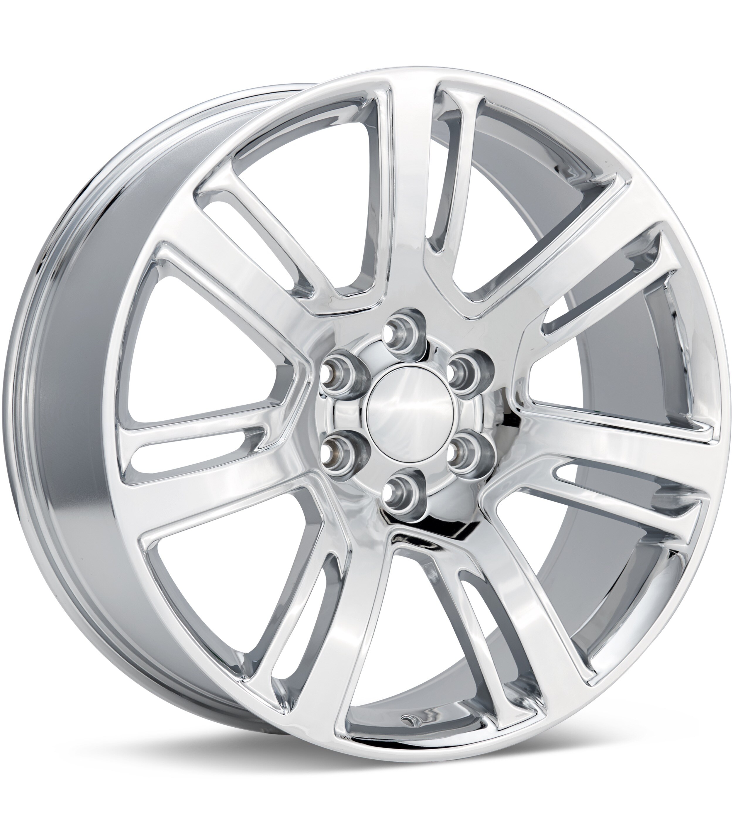 Sport Muscle SM48 Chrome Plated Wheels 22 In 22x9 +31