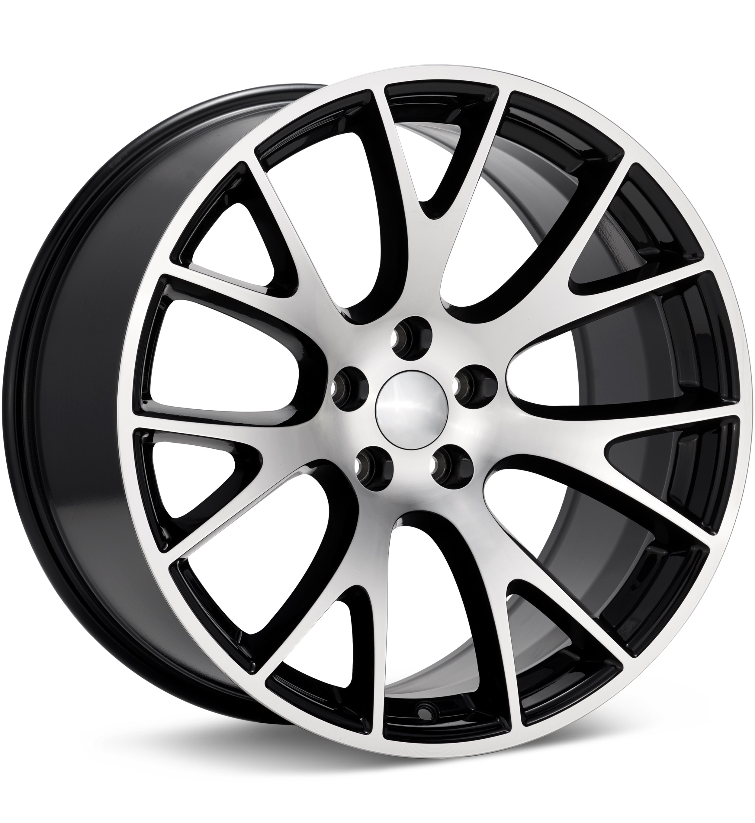 Sport Muscle SM70 Machined w/Black Accent Wheels 20 In 20x10.5 25