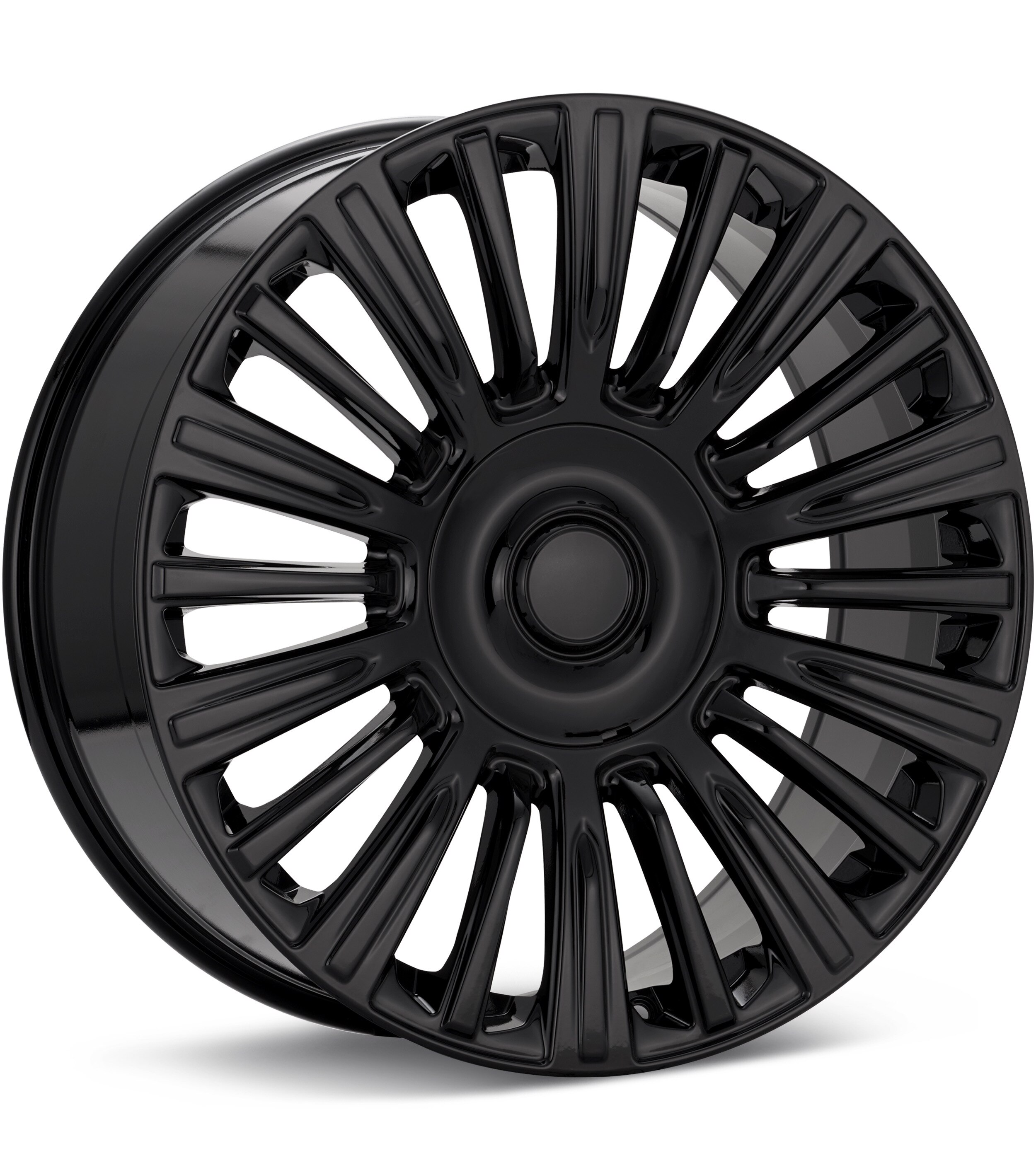 Sport Muscle SM91 Gloss Black Wheels 22 In 22x9 +28