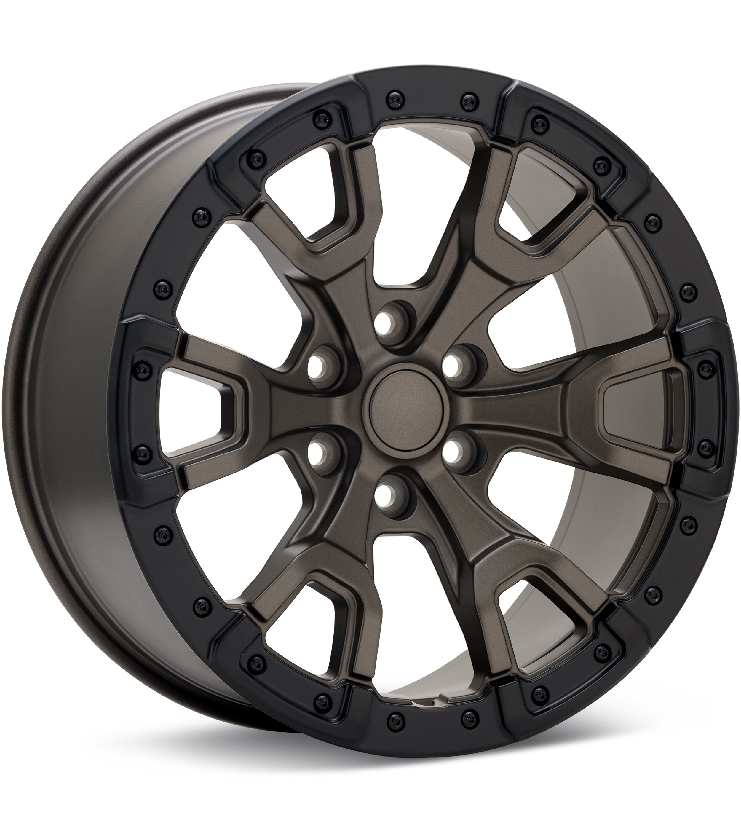Sport Muscle SM99 Satin Bronze w/Black Ring Wheels 20 In 20x9 +20