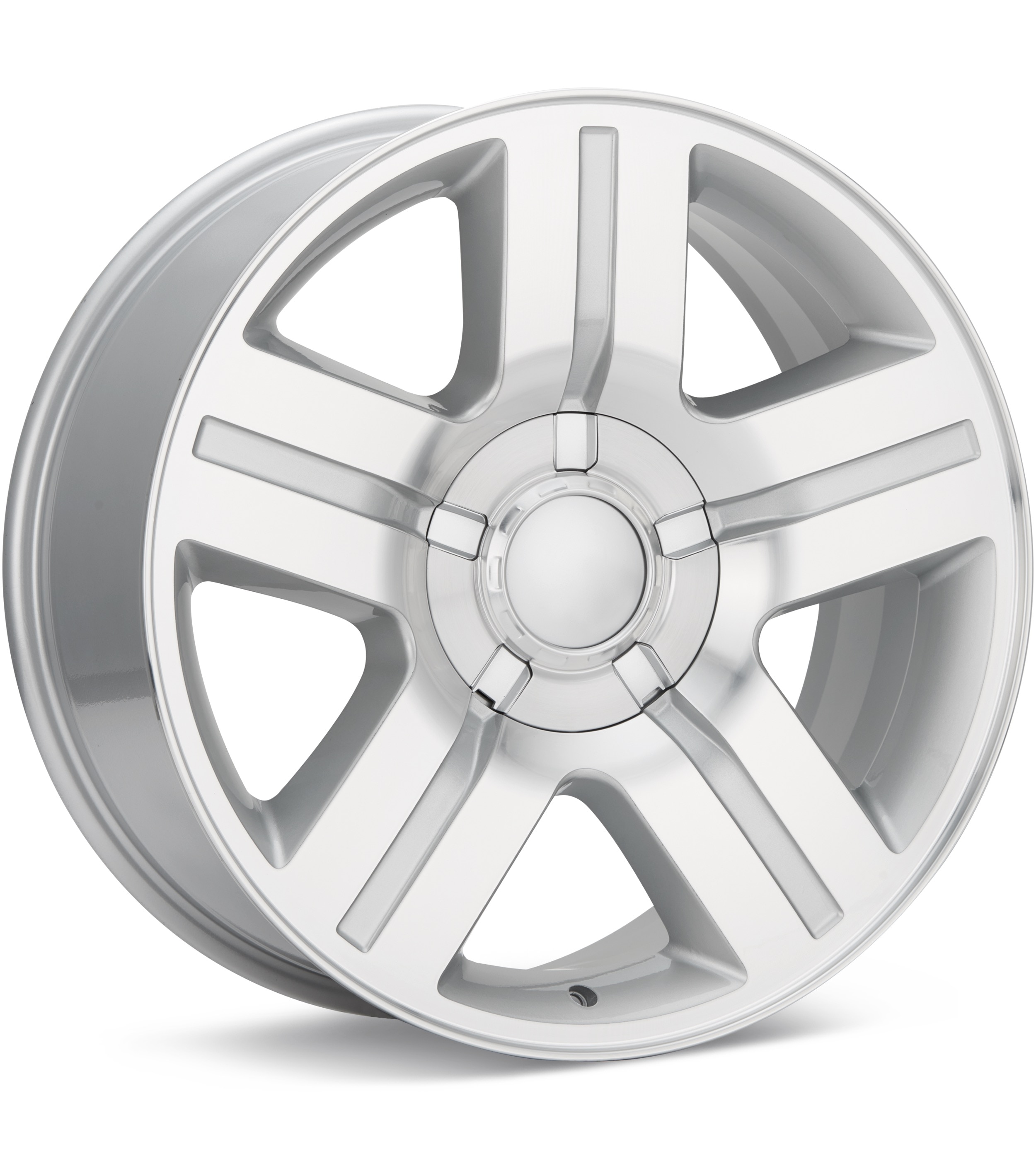 Sport Replica, Sport Replica SM37 Silver Machined w/Clearcoat Wheels 20 In 20x8.5 +30 37085306509