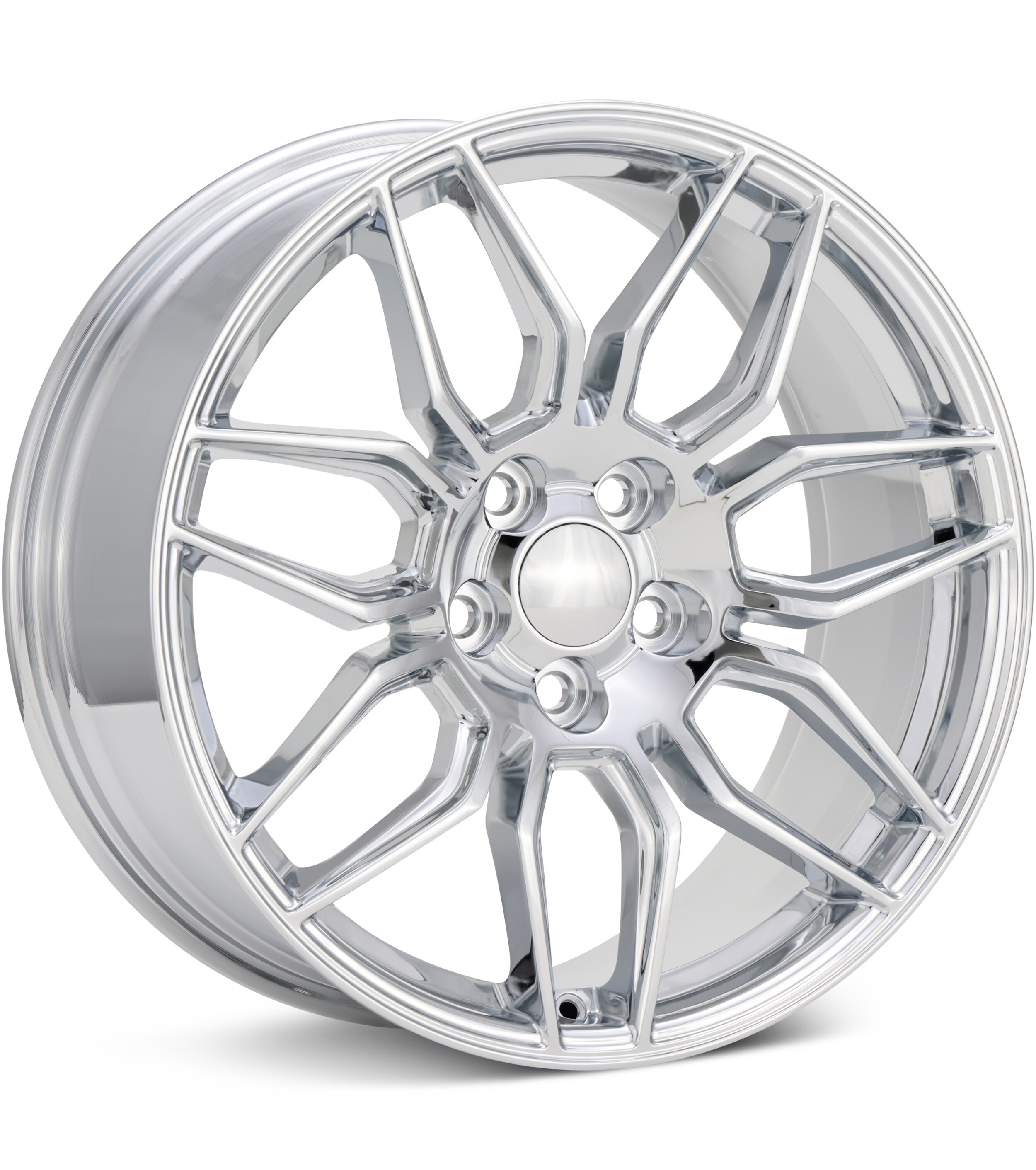 Sport Replica SM401F Chrome Plated Wheels 19 In 19x8.5 +56 401985563401F