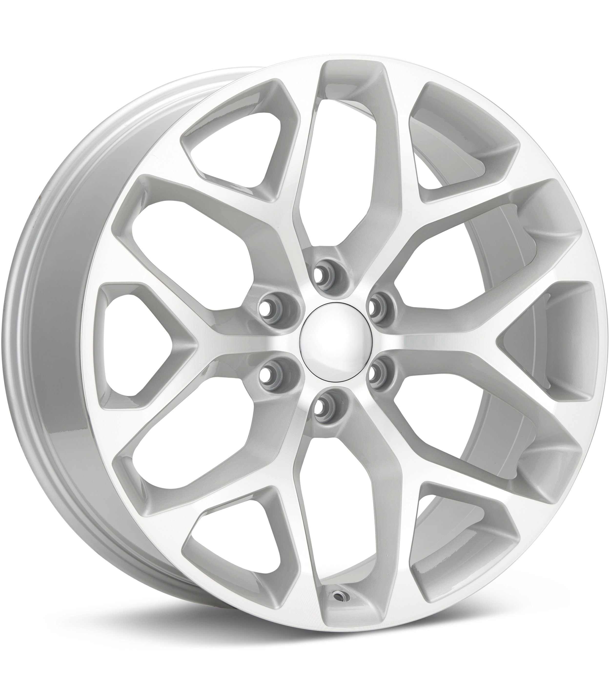 Sport Replica, Sport Replica SM59 Silver Machined w/Clearcoat Wheels 20 In 20x9 +27 59090276509
