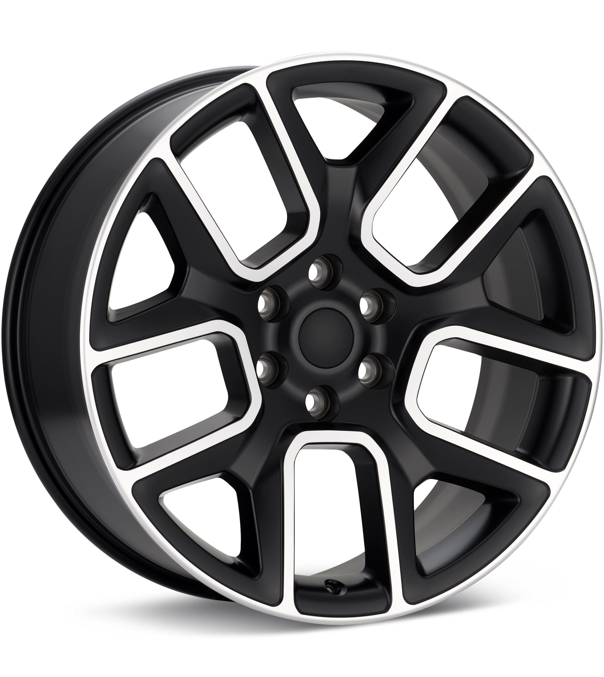 Sport Replica, Sport Replica SM76 Machined w/Satin Black Accent Wheels 22 In 22x9 15 76290156526