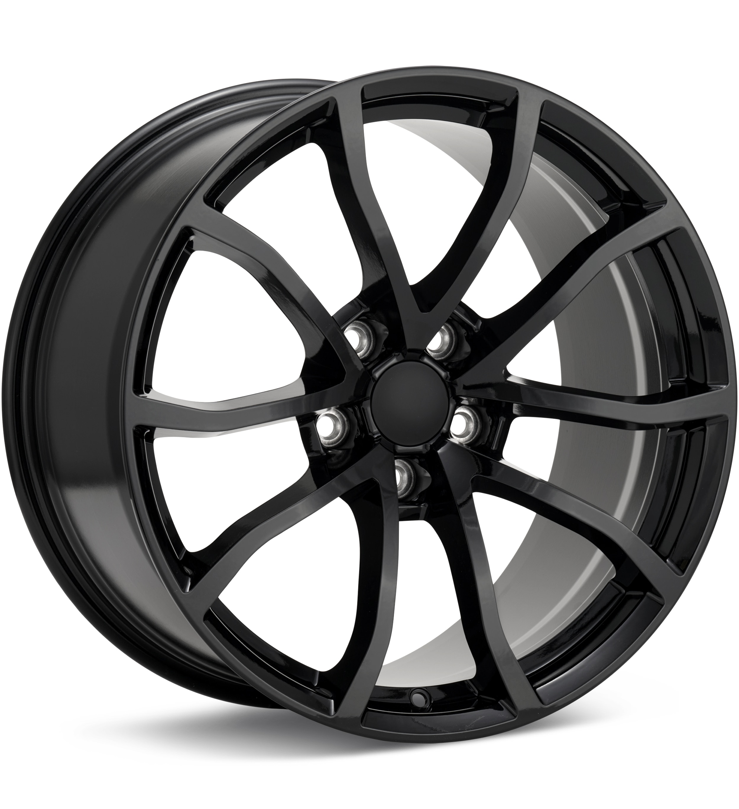 Sport Replica, Sport Replica SR25F Gloss Black Wheels 20 In 20x12 +59 25012593402F
