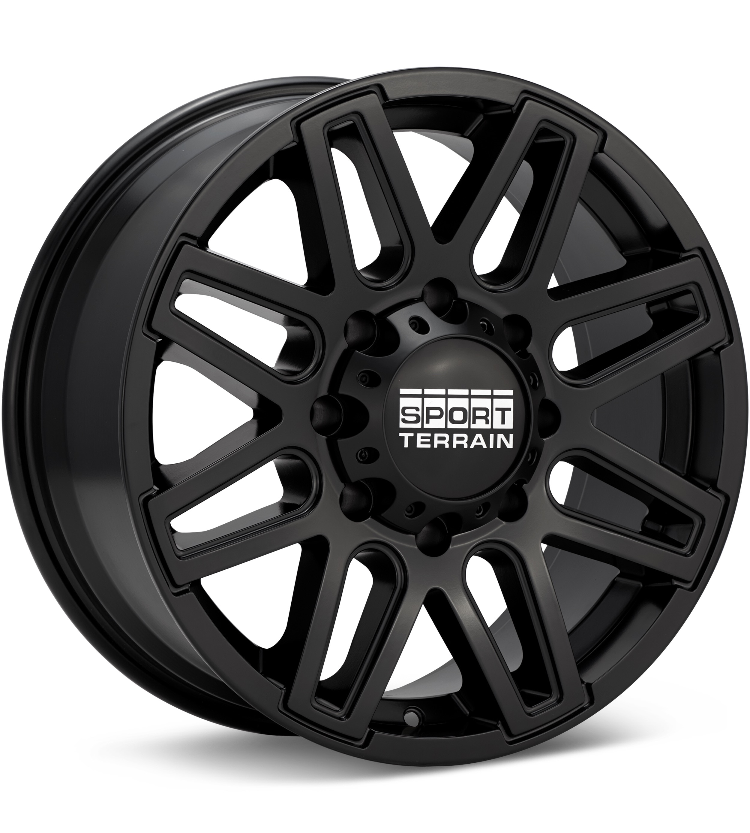 Sport Terrain Dune 8-lug Black Wheels 17 In 17x8 +25