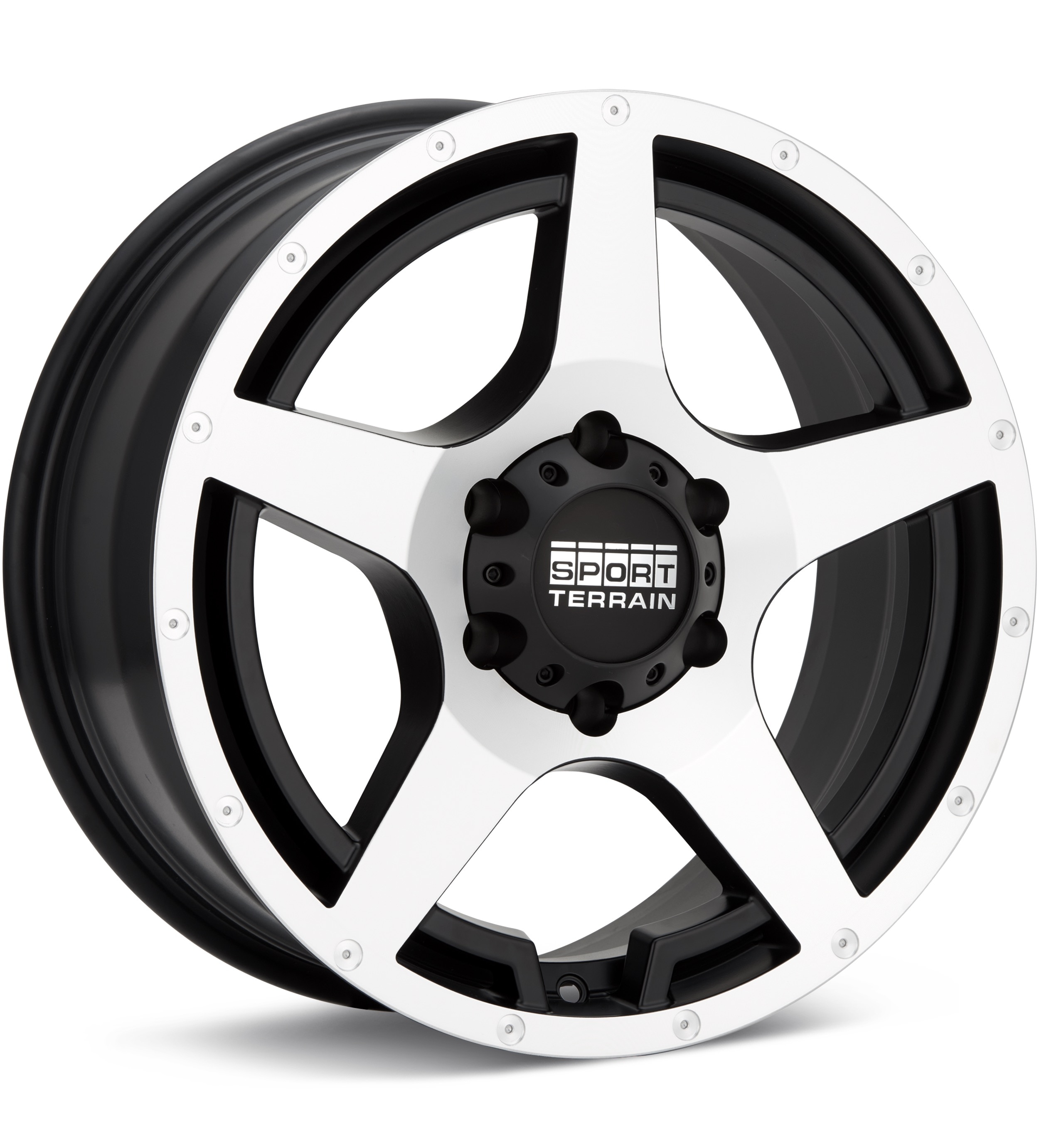 Sport Terrain Summit Machined w/Black Accent Wheels 17 In 17x8 +45