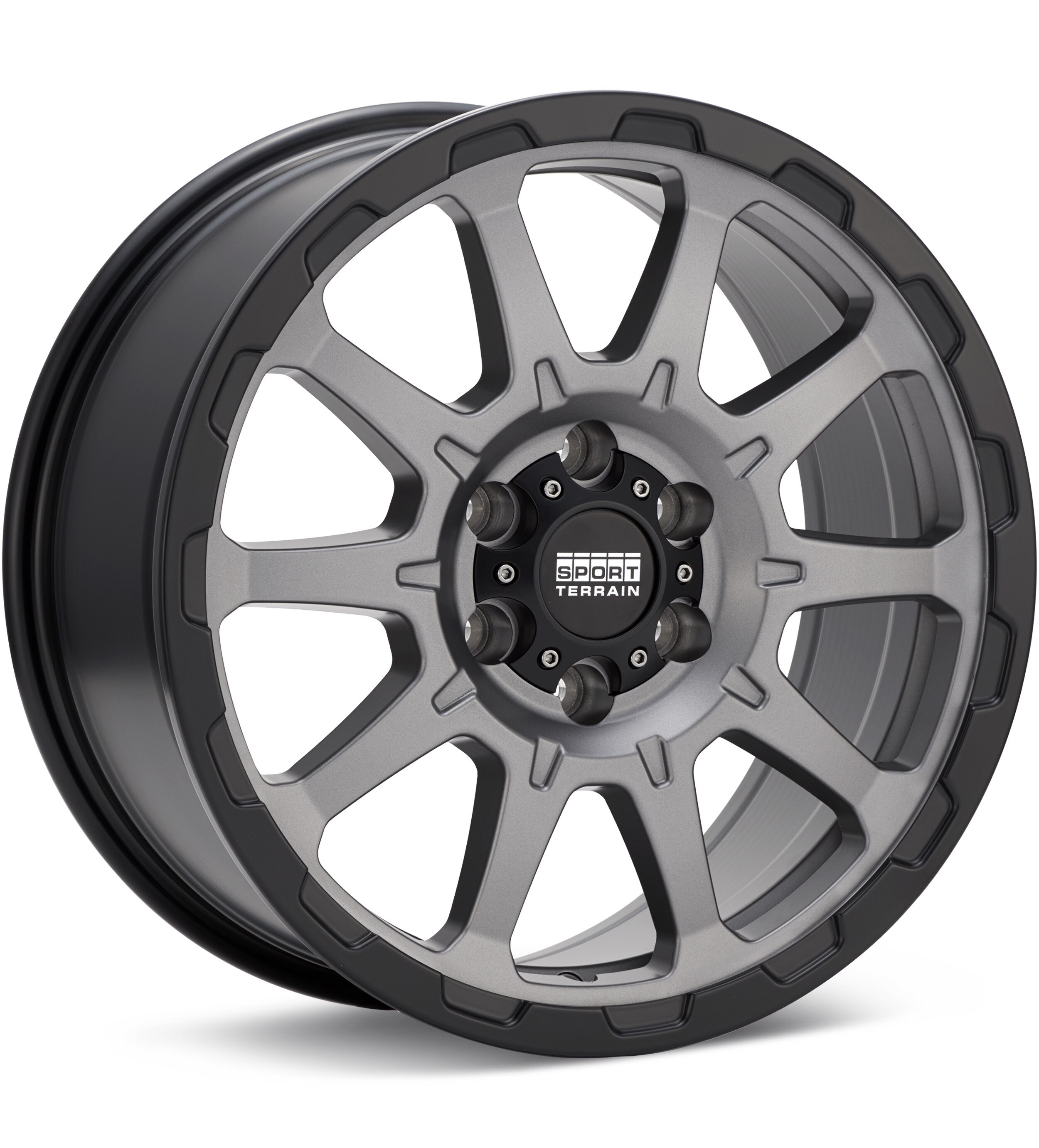 Sport Terrain TK11 Titanium w/Black Lip Wheels 17 In 17x8 +25